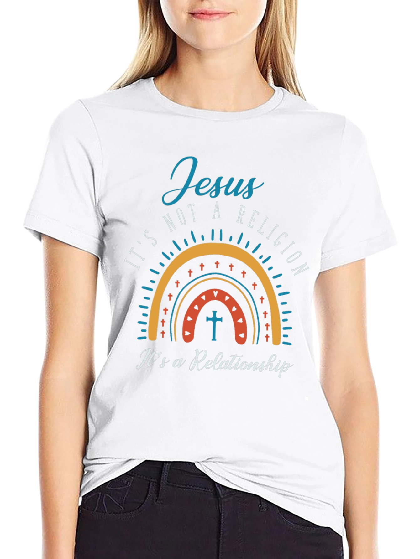 Jesus is a Relationship T-Shirt Religious Apparel