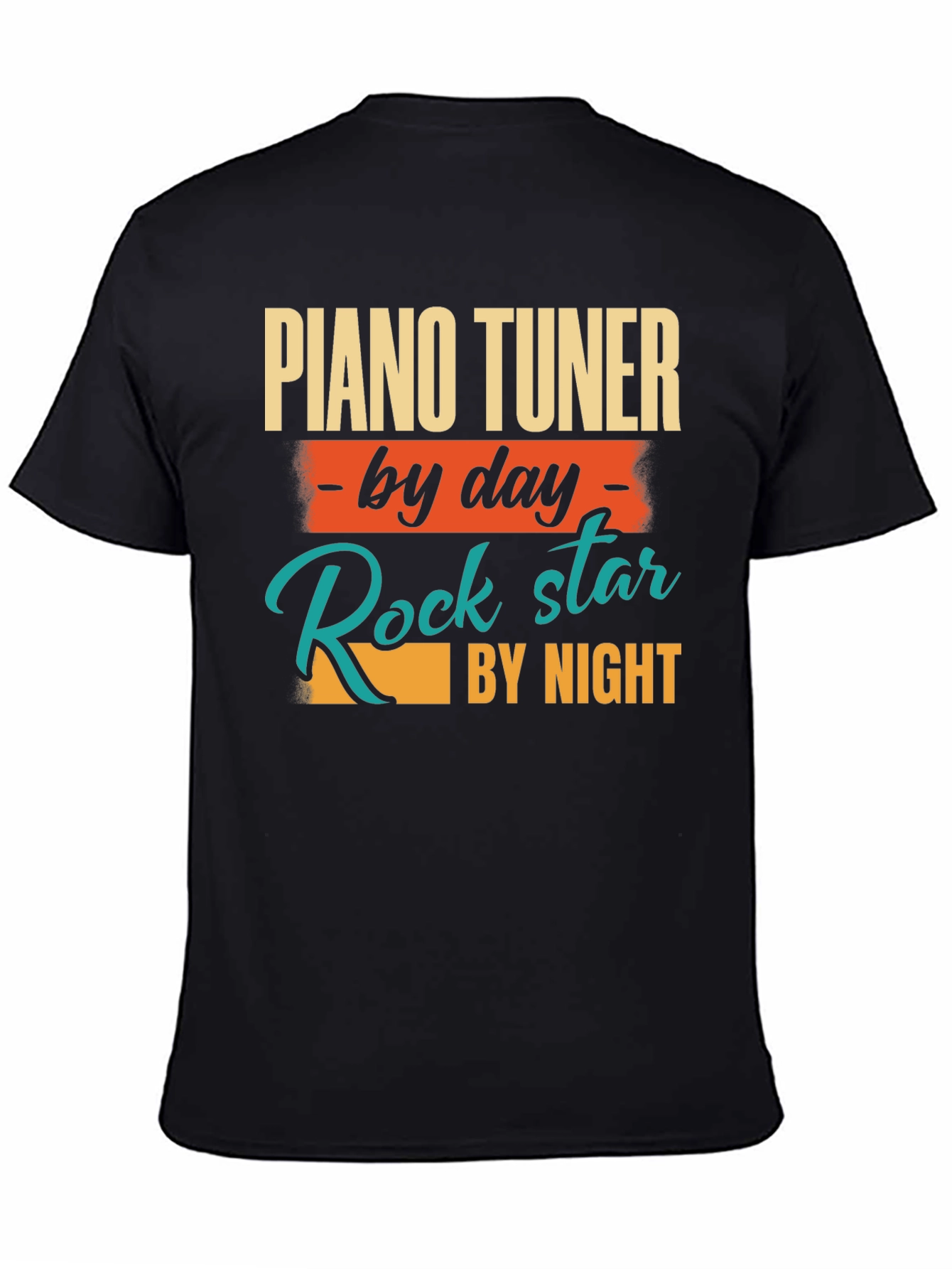 Piano Tuner - Rock Star T-Shirt