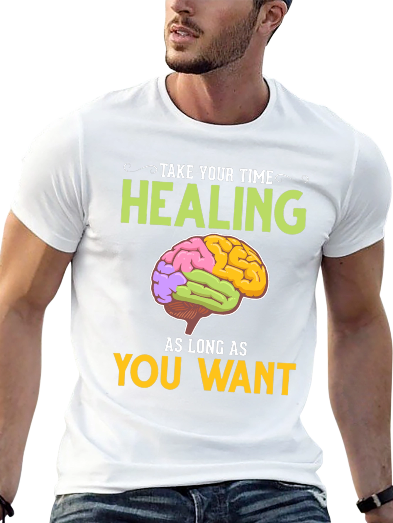Healing Brain Graphic Tee