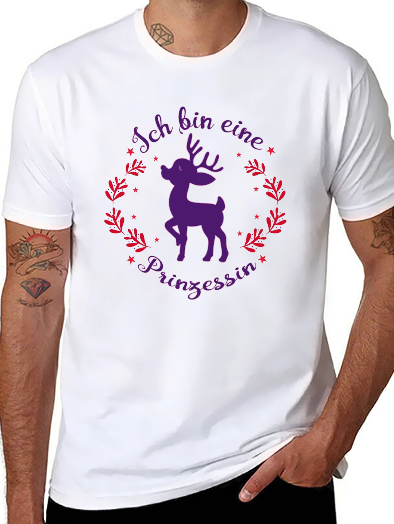 Deer Princess T-Shirt - Holiday Style