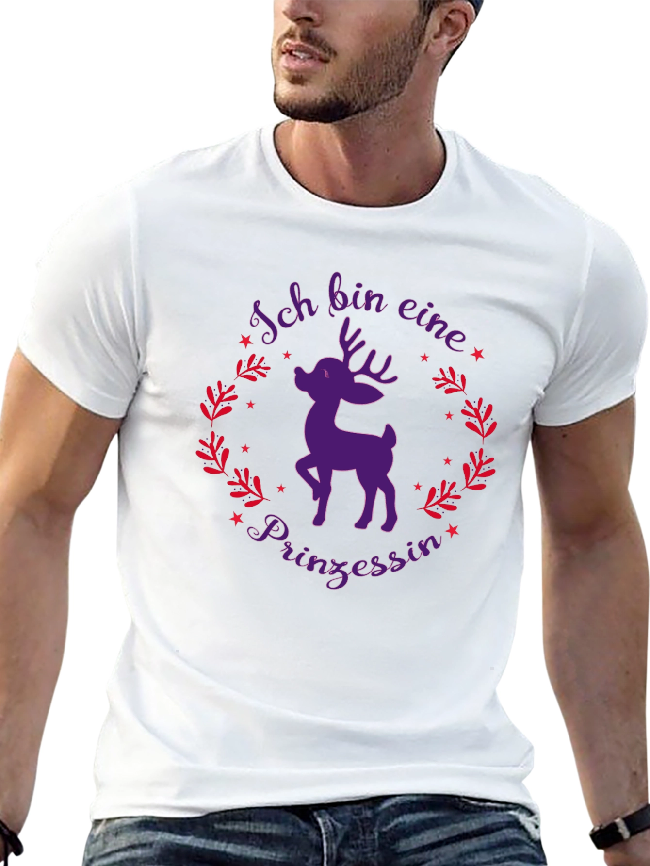 Deer Princess T-Shirt - Holiday Style