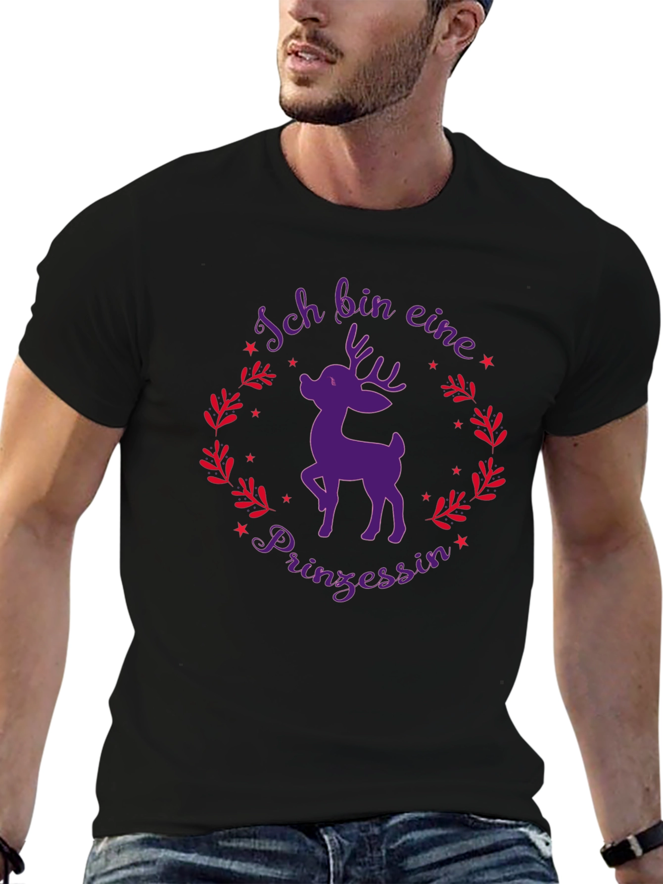 Deer Princess T-Shirt - Holiday Style