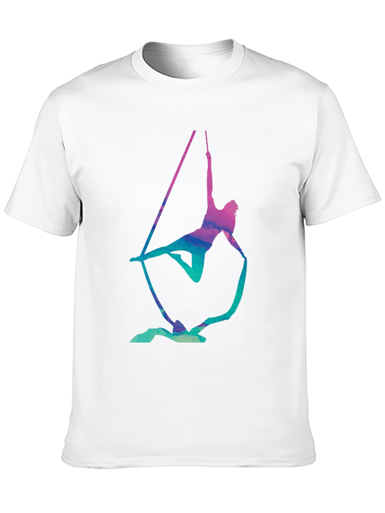Aerialist Black T-Shirt - Acrobat Silk Design