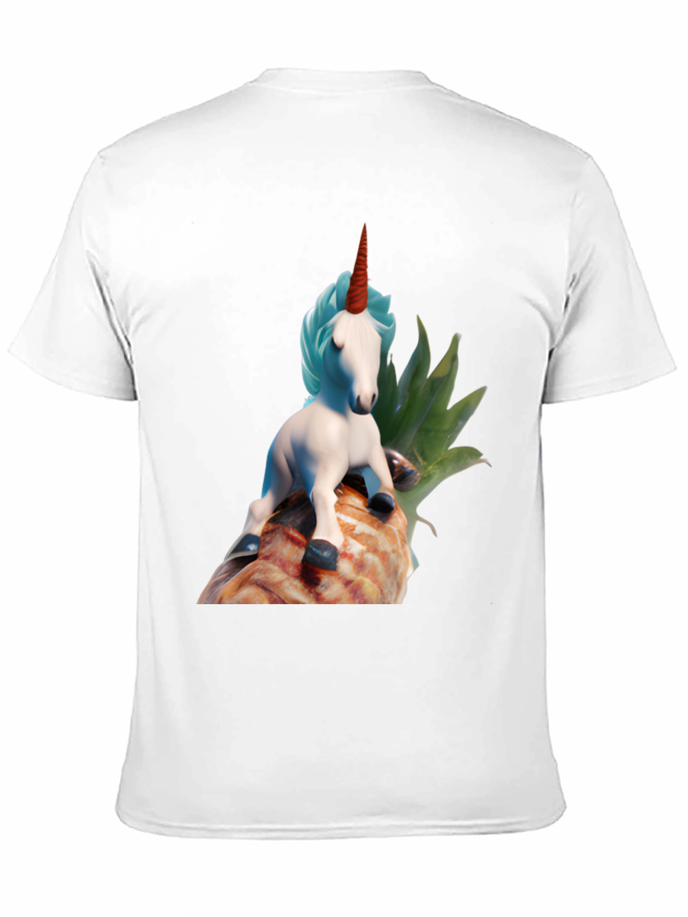 Unicorn on Pineapple Graphic Tee