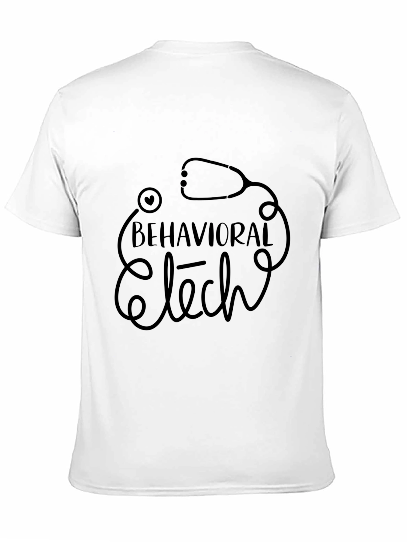 Behavioral Tech Stethoscope Graphic T-Shirt