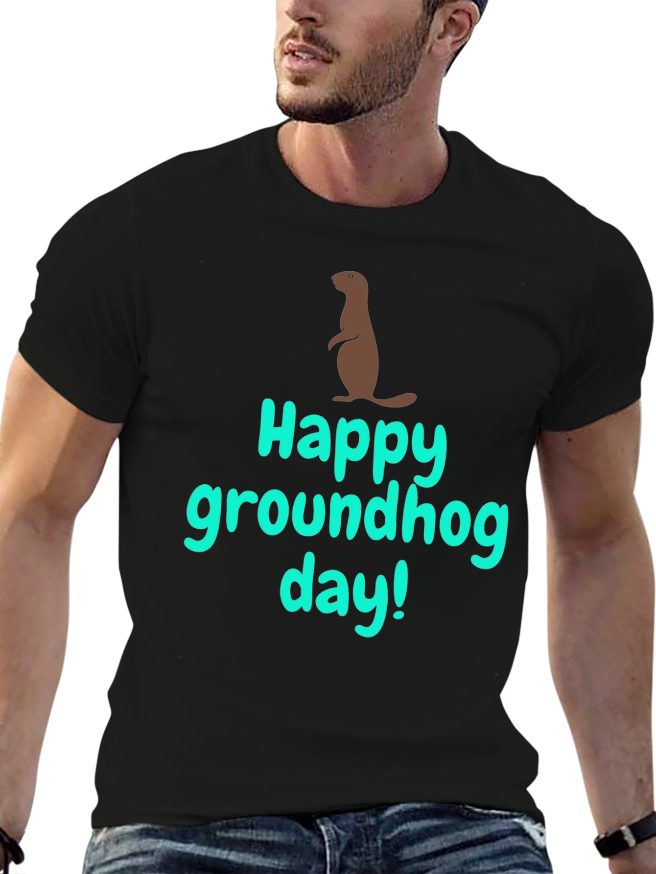 Happy Groundhog Day Graphic Tee