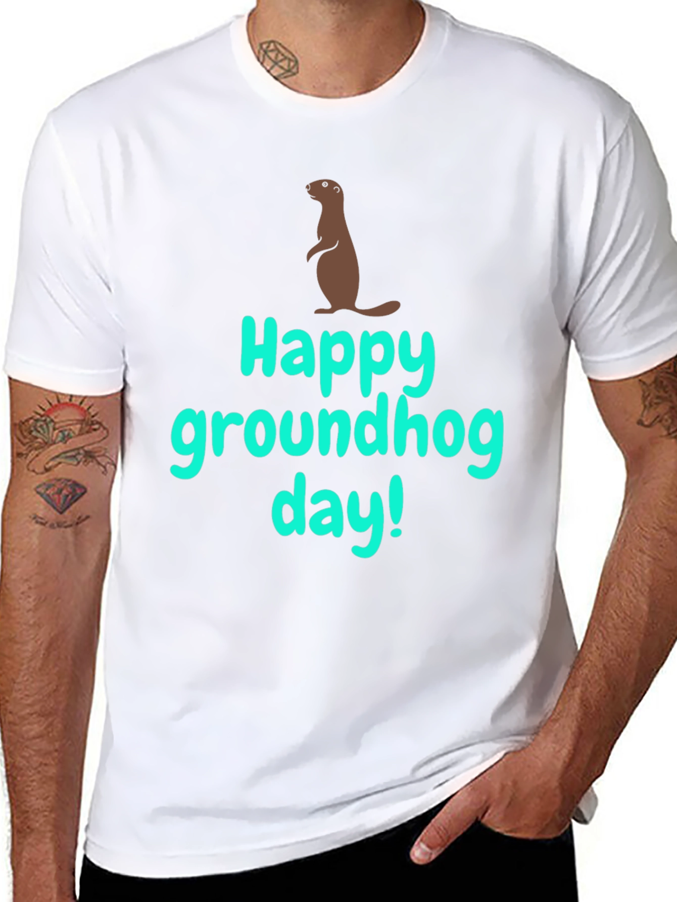 Happy Groundhog Day Graphic Tee