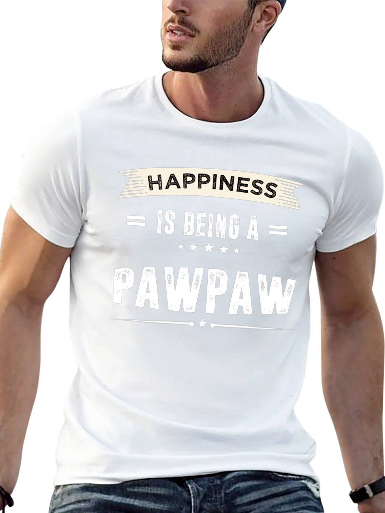 Happiness is Being A Pawpaw - Graphic T-Shirt