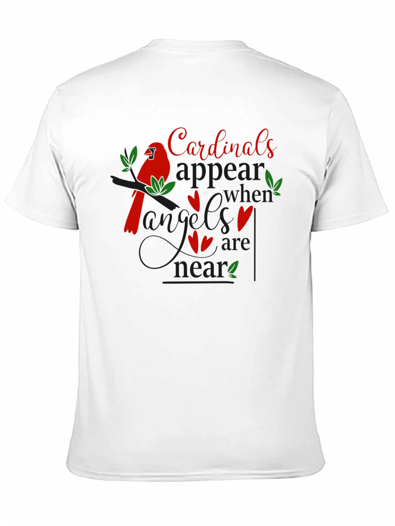 Cardinal Appear T-Shirt in Black