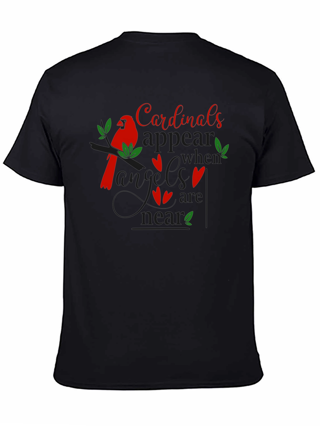 Cardinal Appear T-Shirt in Black