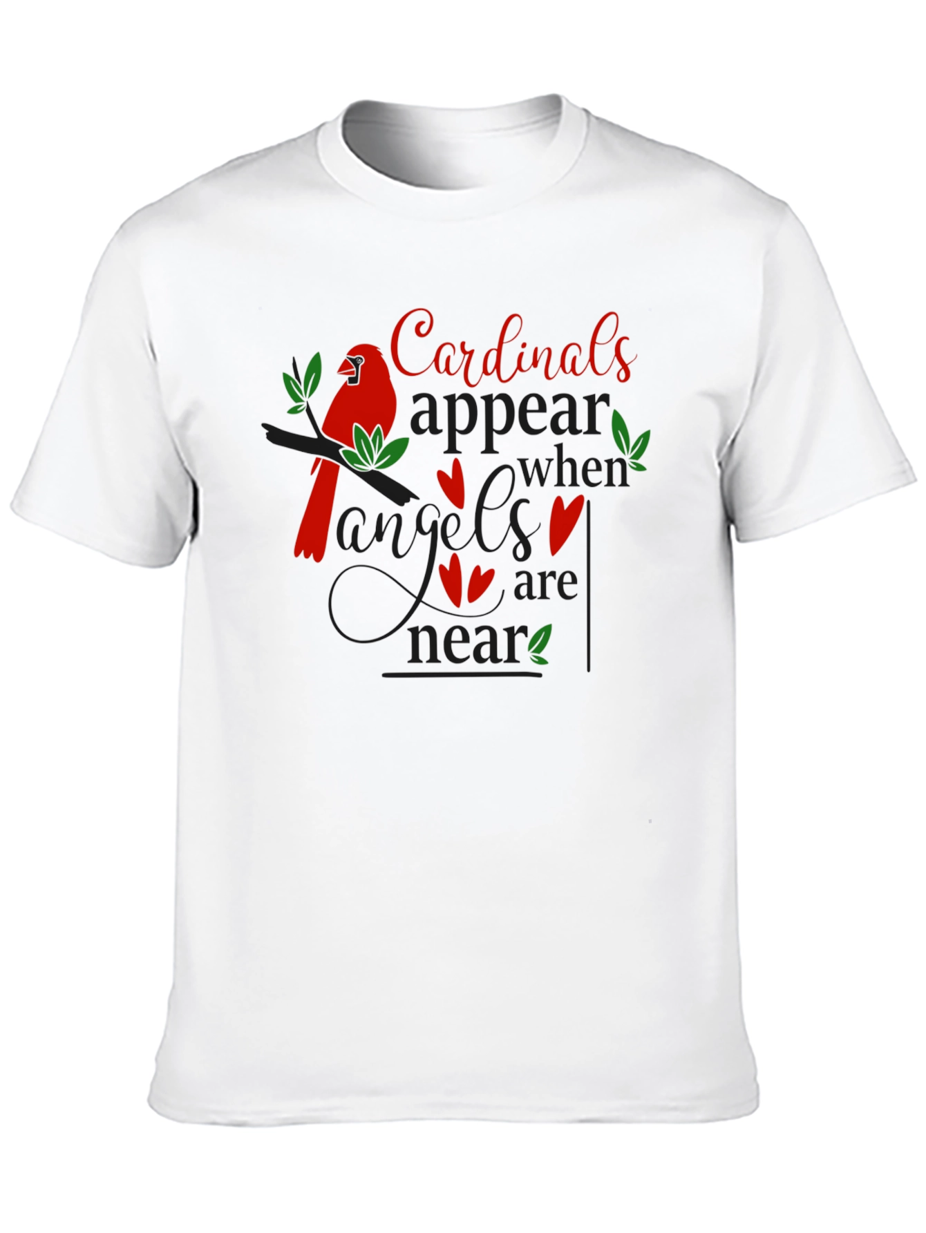 Cardinal Appear T-Shirt in Black