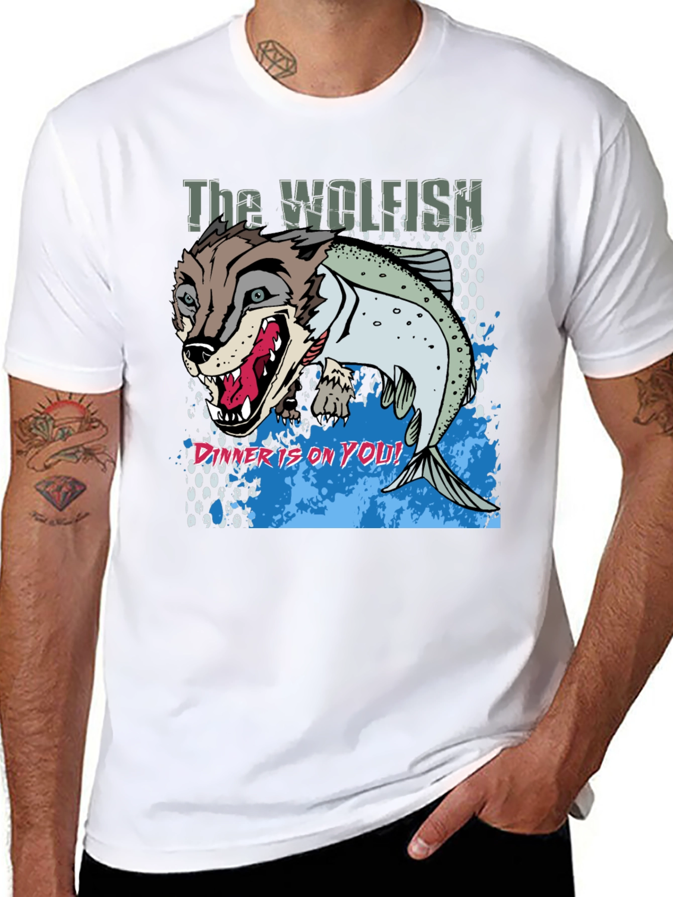The Wolfish Graphic Tee - Dinners On You!