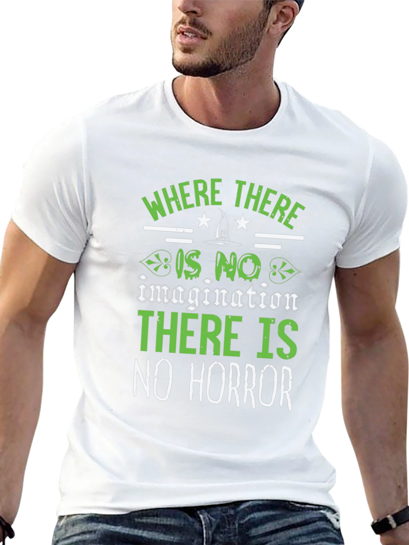 Halloween Horror Quote Graphic Tee