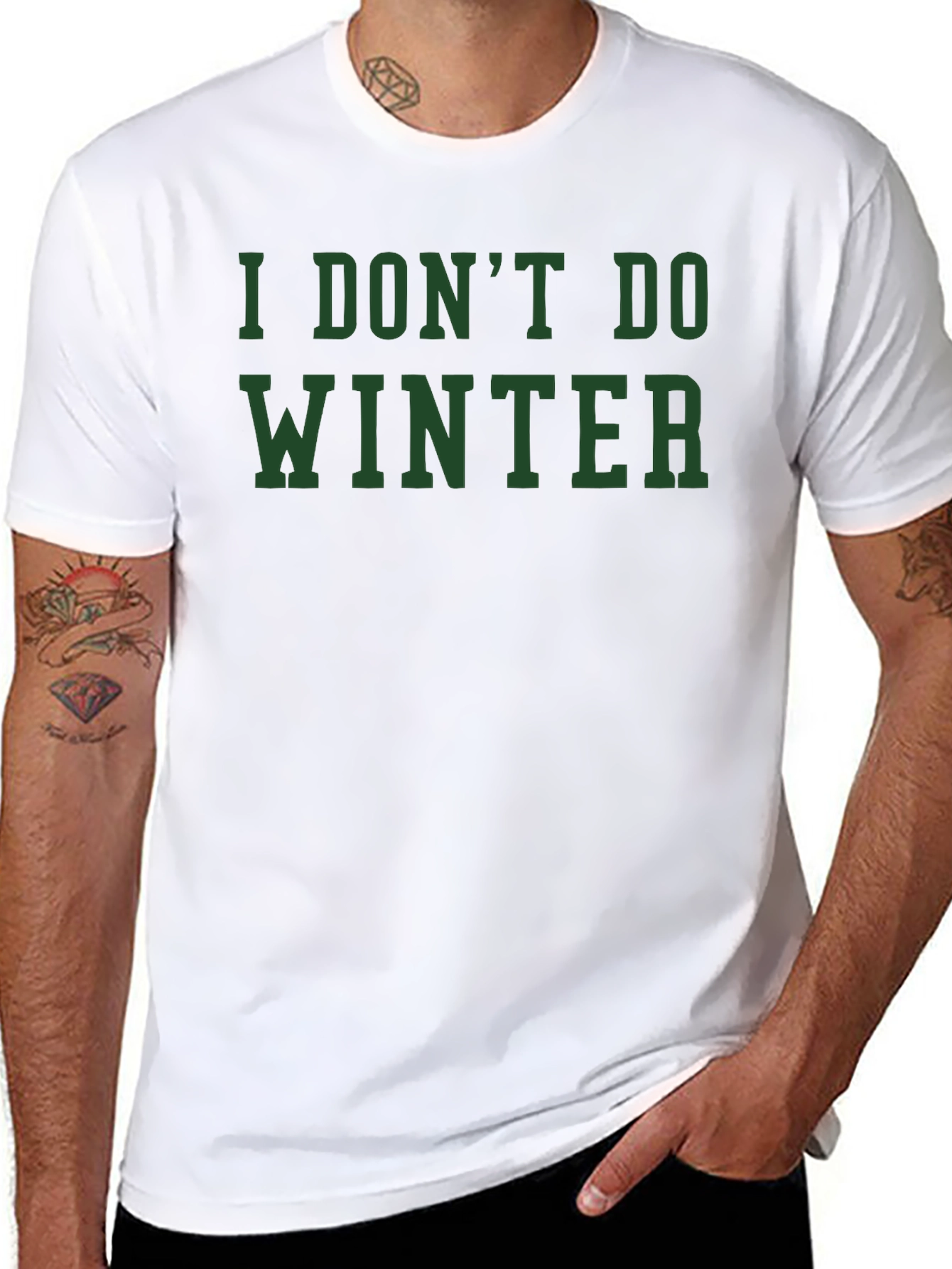 I Dont Do Winter Graphic Tee
