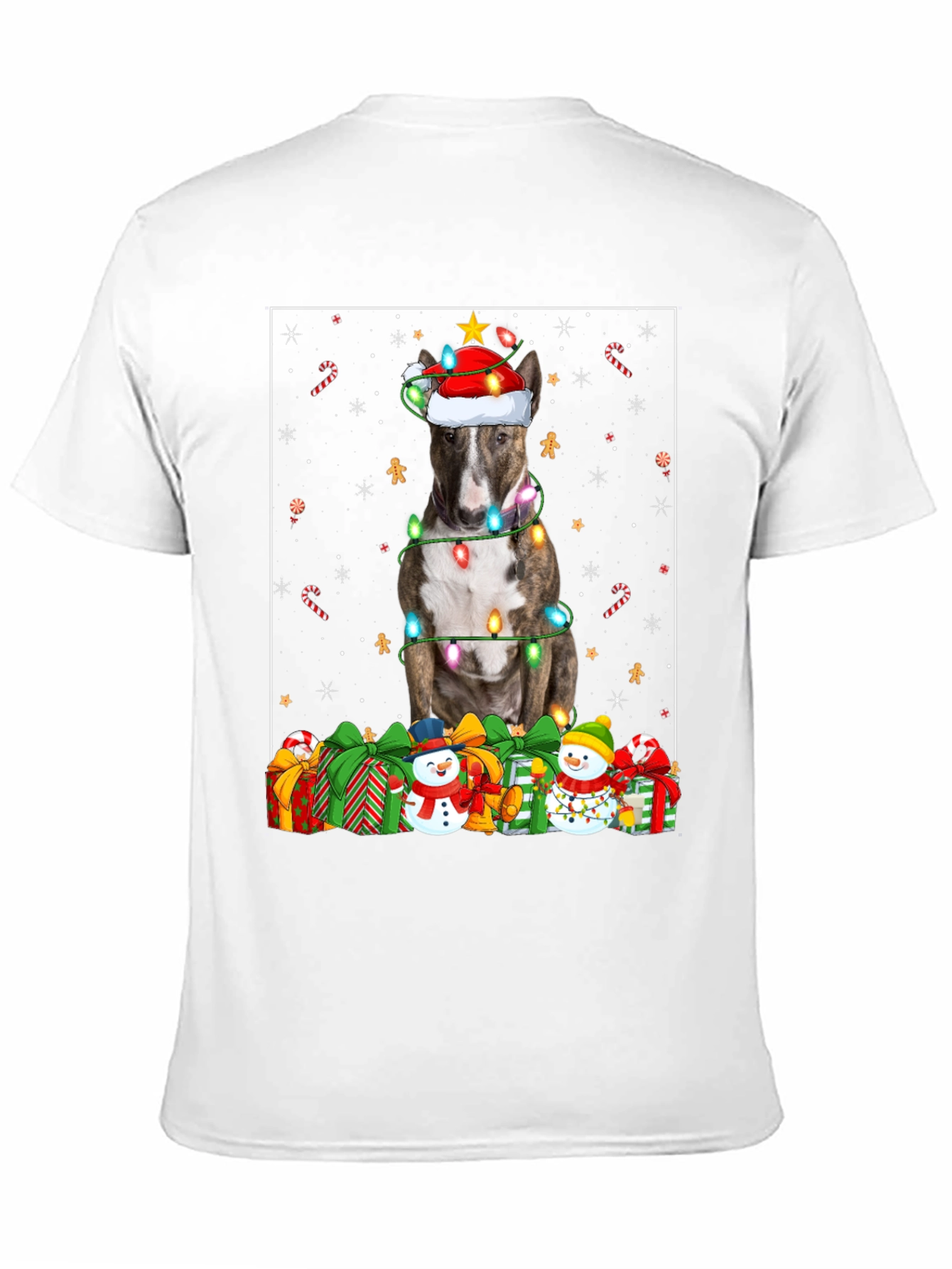 Festive Dog Christmas T-Shirt