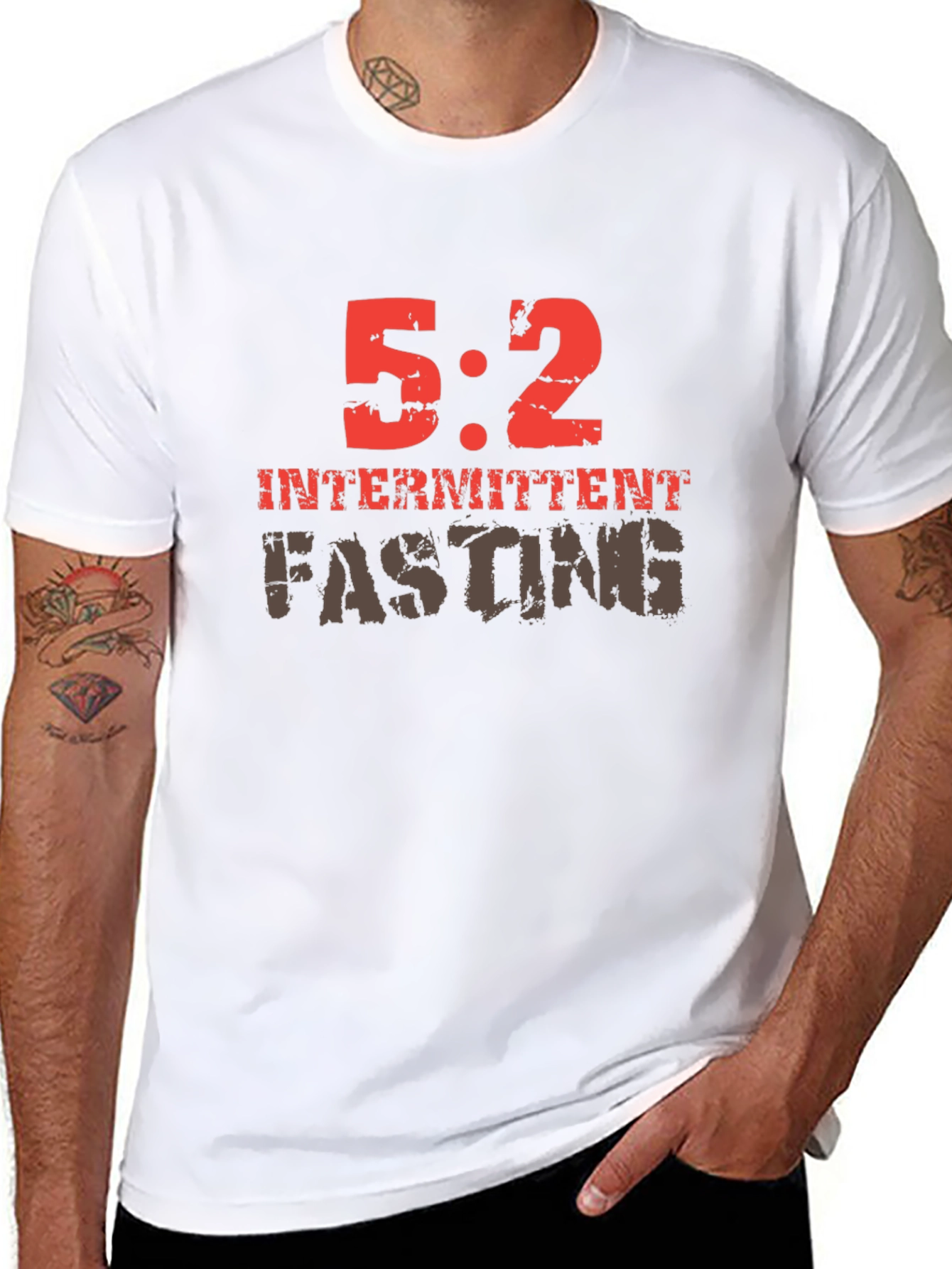 5:2 Intermittent Fasting Graphic Tee
