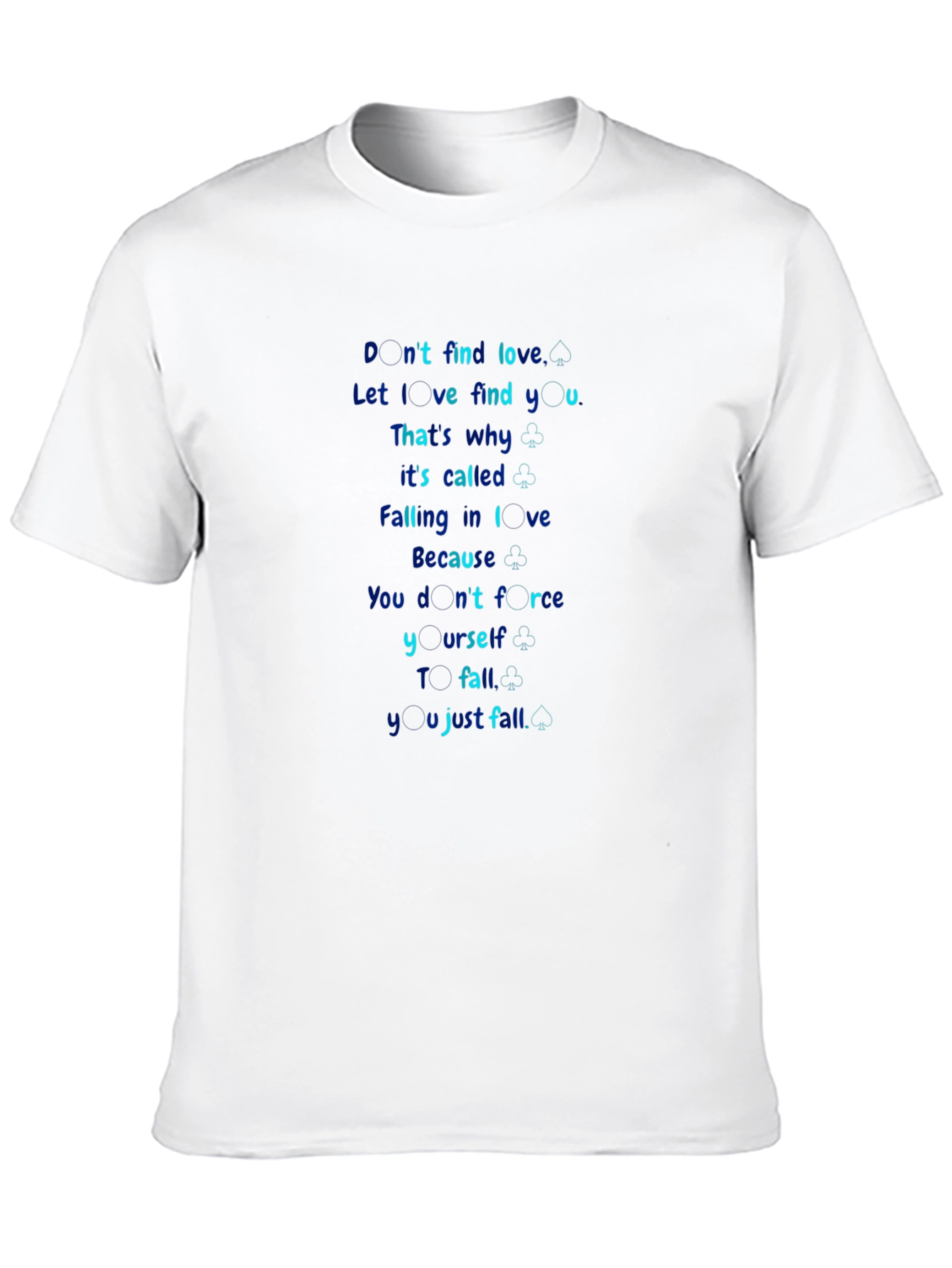 Falling in Love T-Shirt - Love Quote Graphic Tee