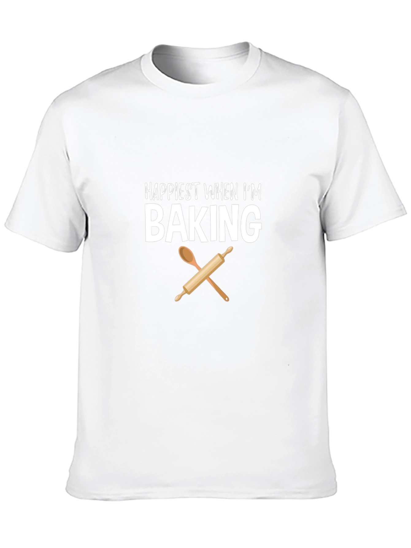 Happiest When Im Baking T-Shirt
