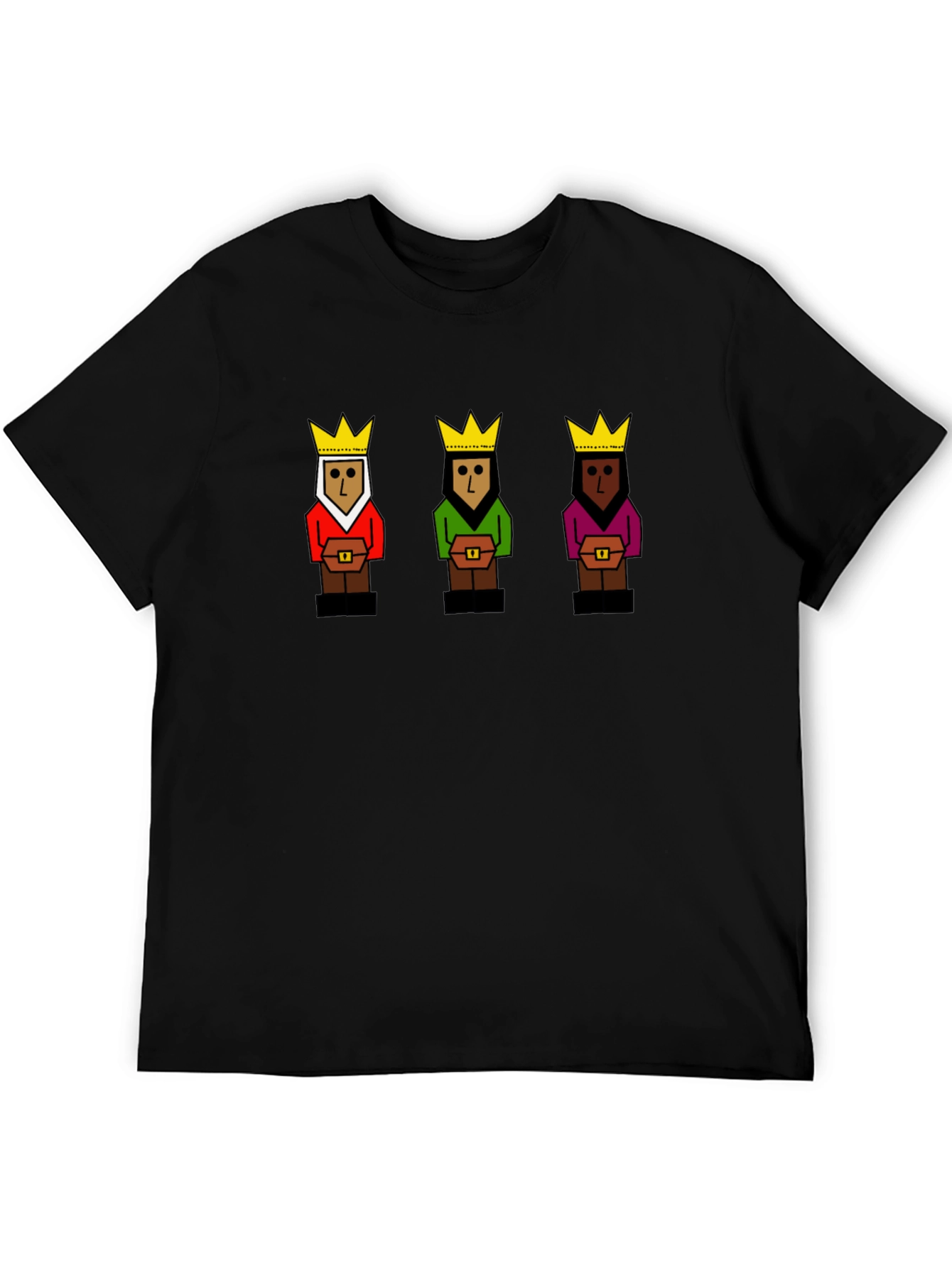 Three Kings Graphic Tee - Black