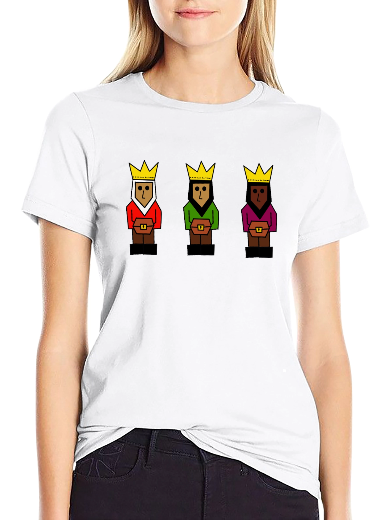Three Kings Graphic Tee - Black