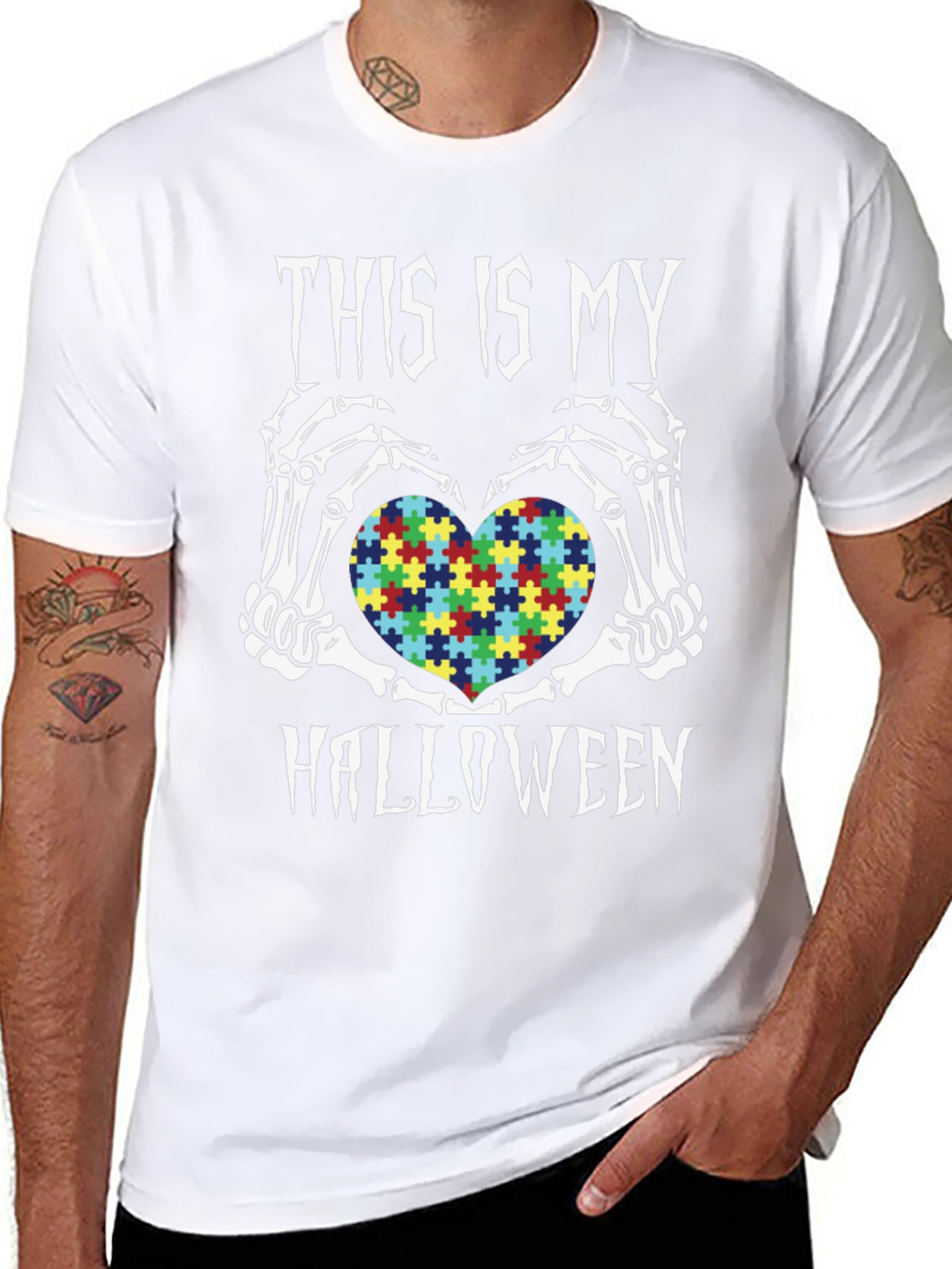 Autism Awareness Halloween T-Shirt