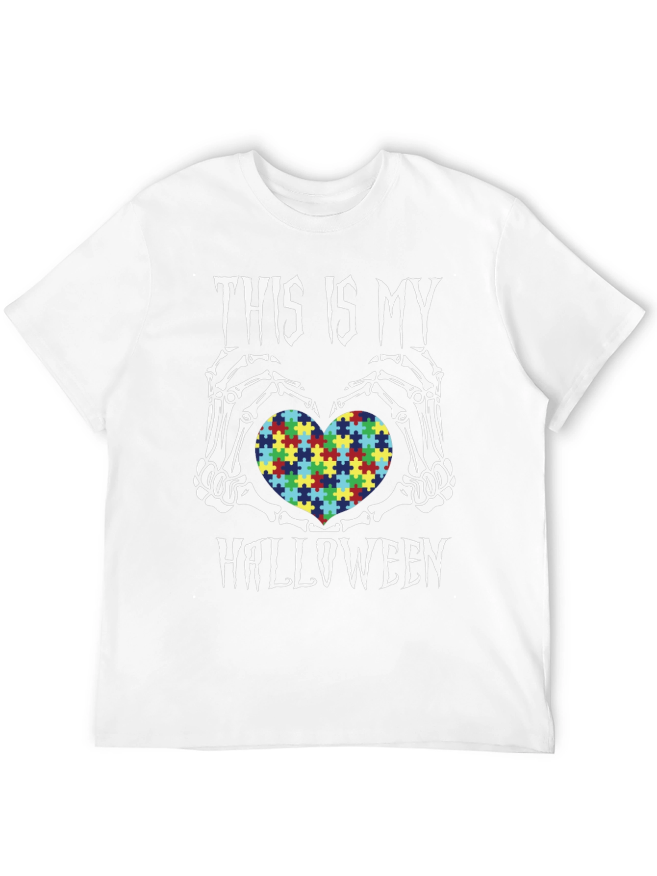 Autism Awareness Halloween T-Shirt