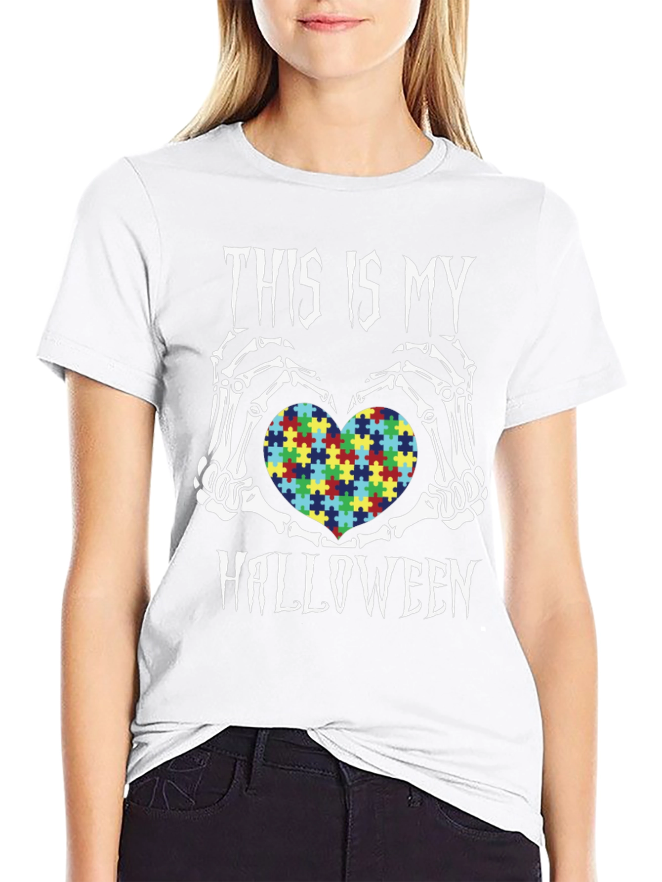 Autism Awareness Halloween T-Shirt