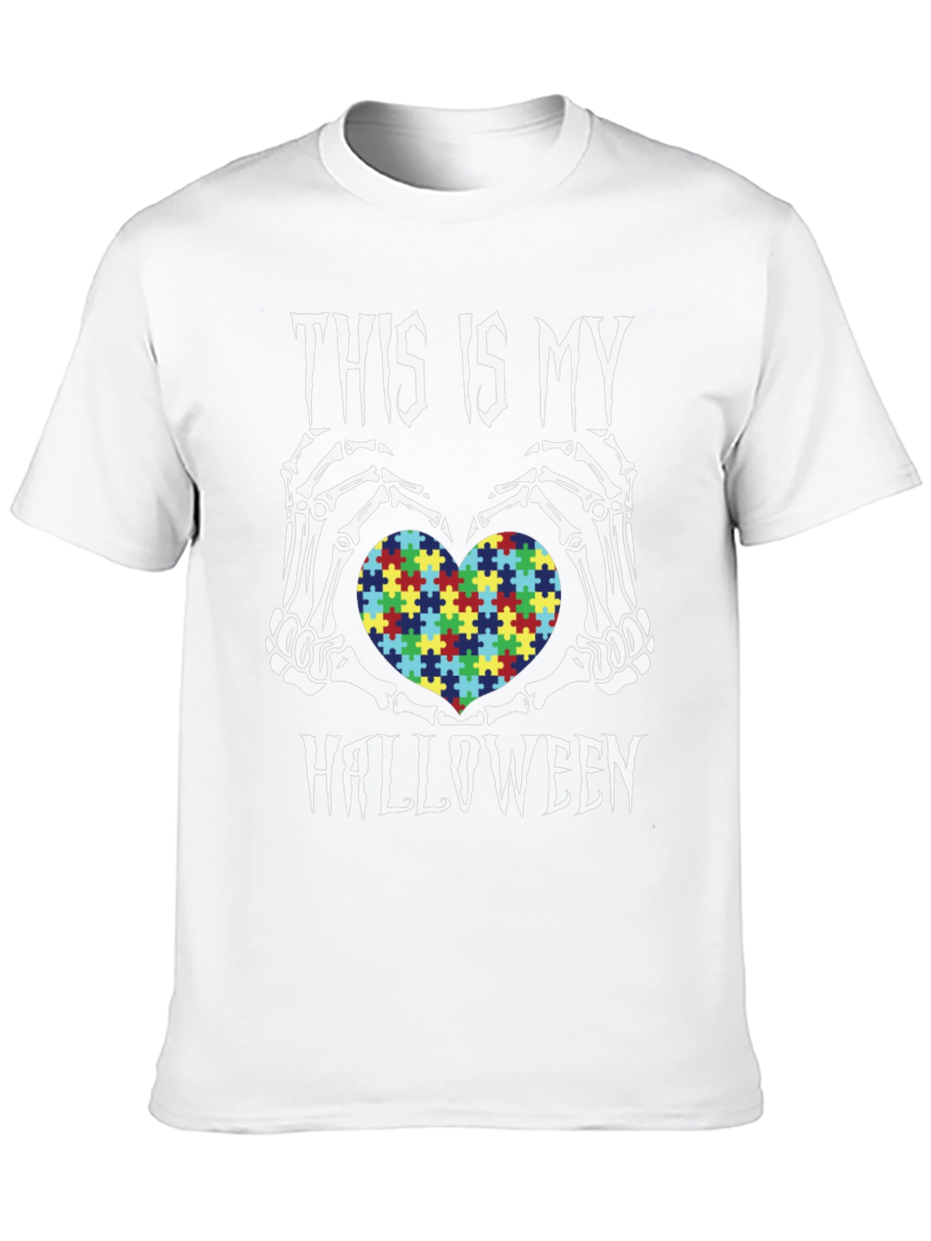 Autism Awareness Halloween T-Shirt