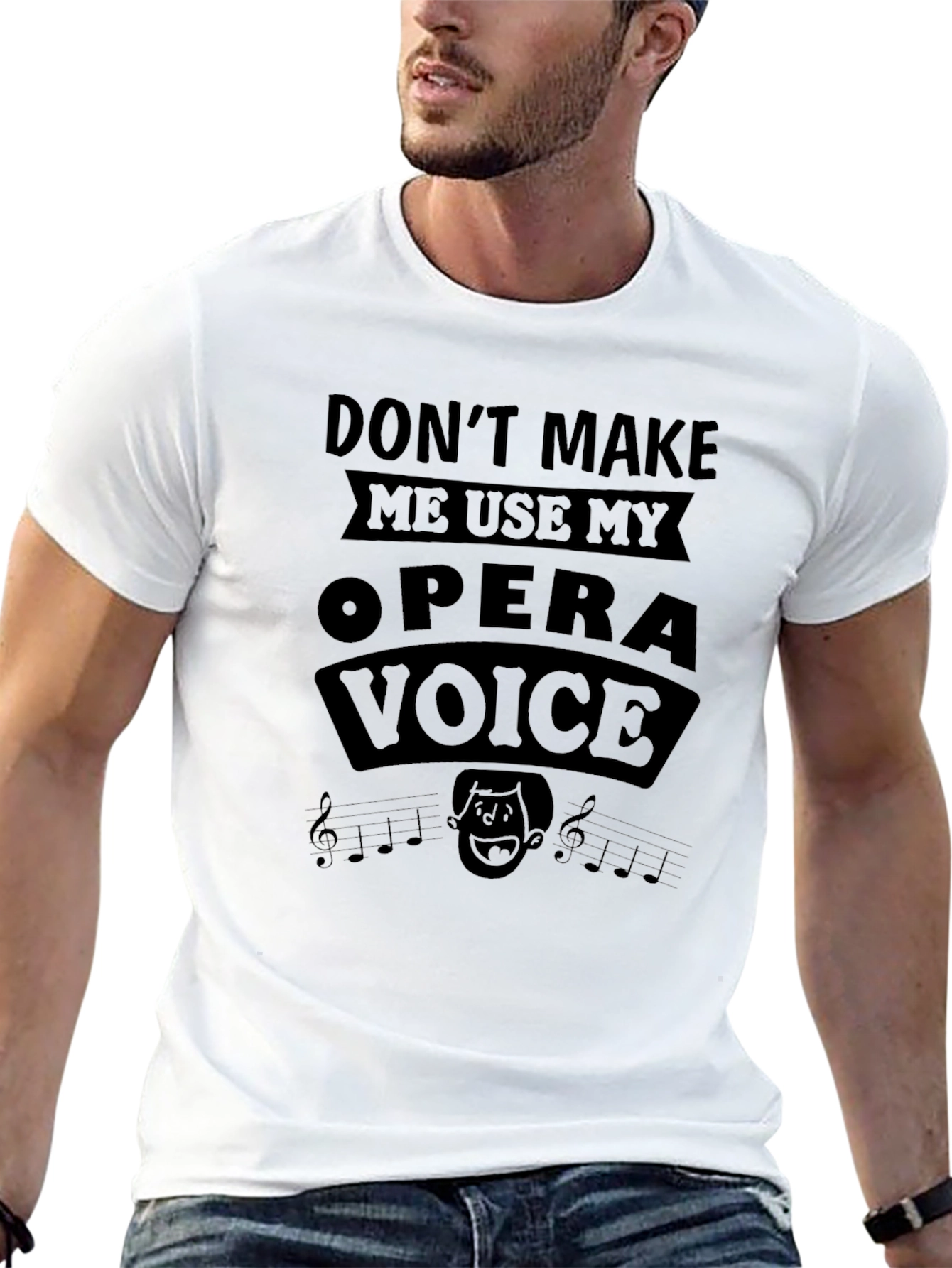 Opera Voice T-Shirt - Funny Music Lover Tee