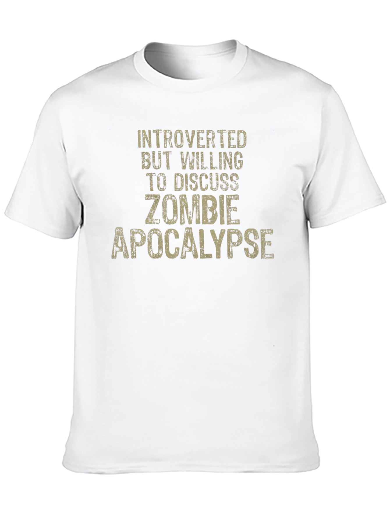 Introverted Zombie Apocalypse T-Shirt
