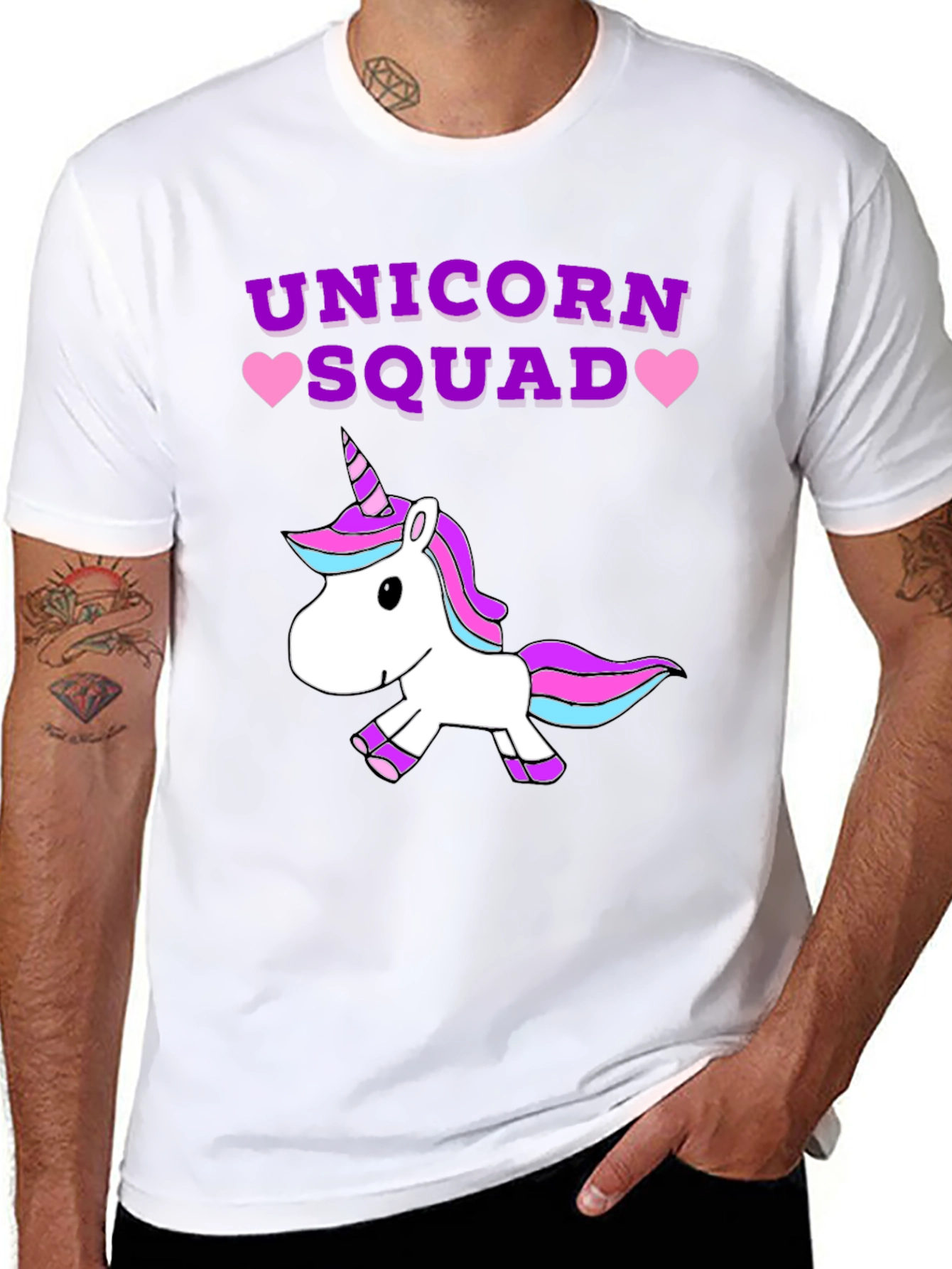 Unicorn Squad Graphic T-Shirt