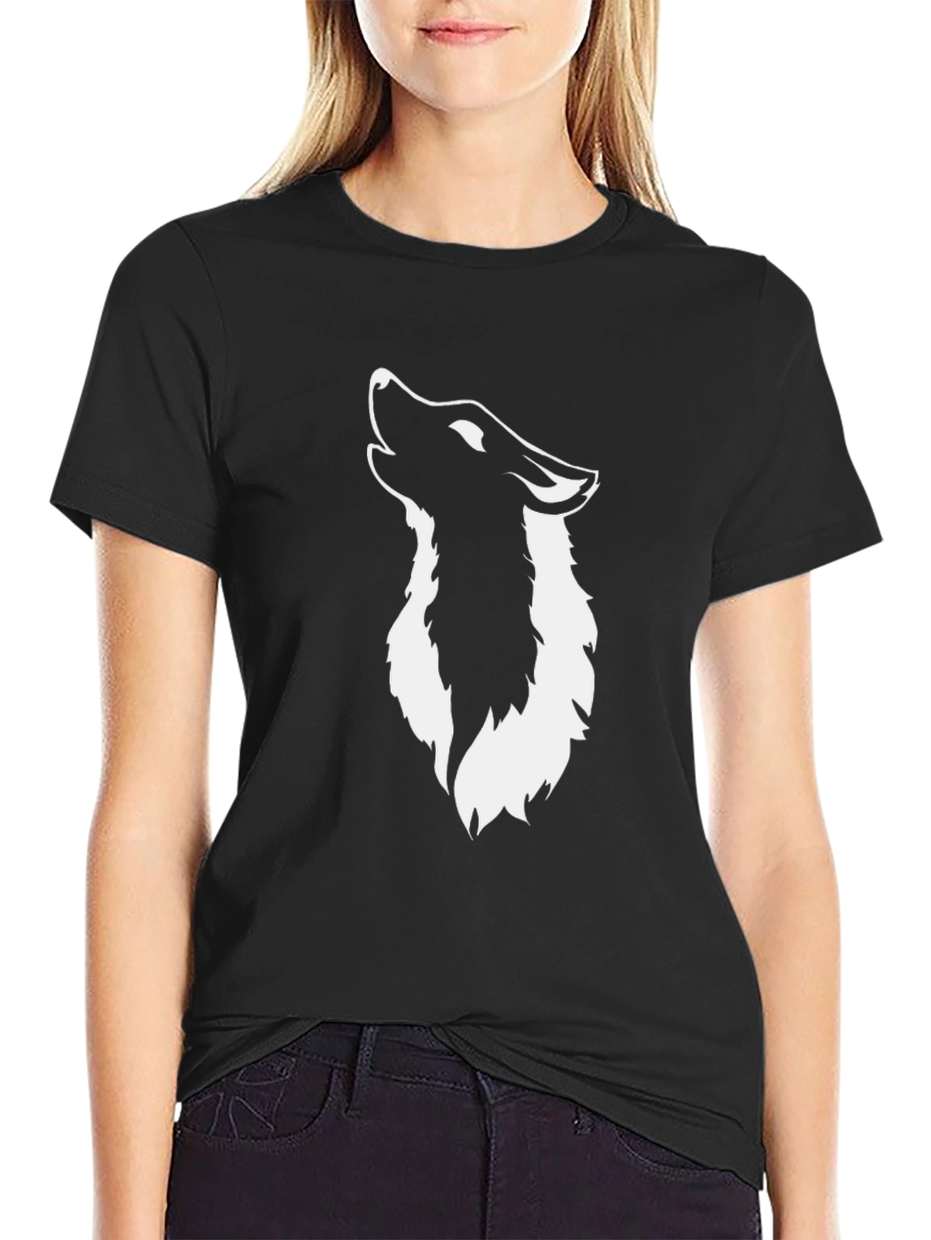 Black Wolf Graphic Tee