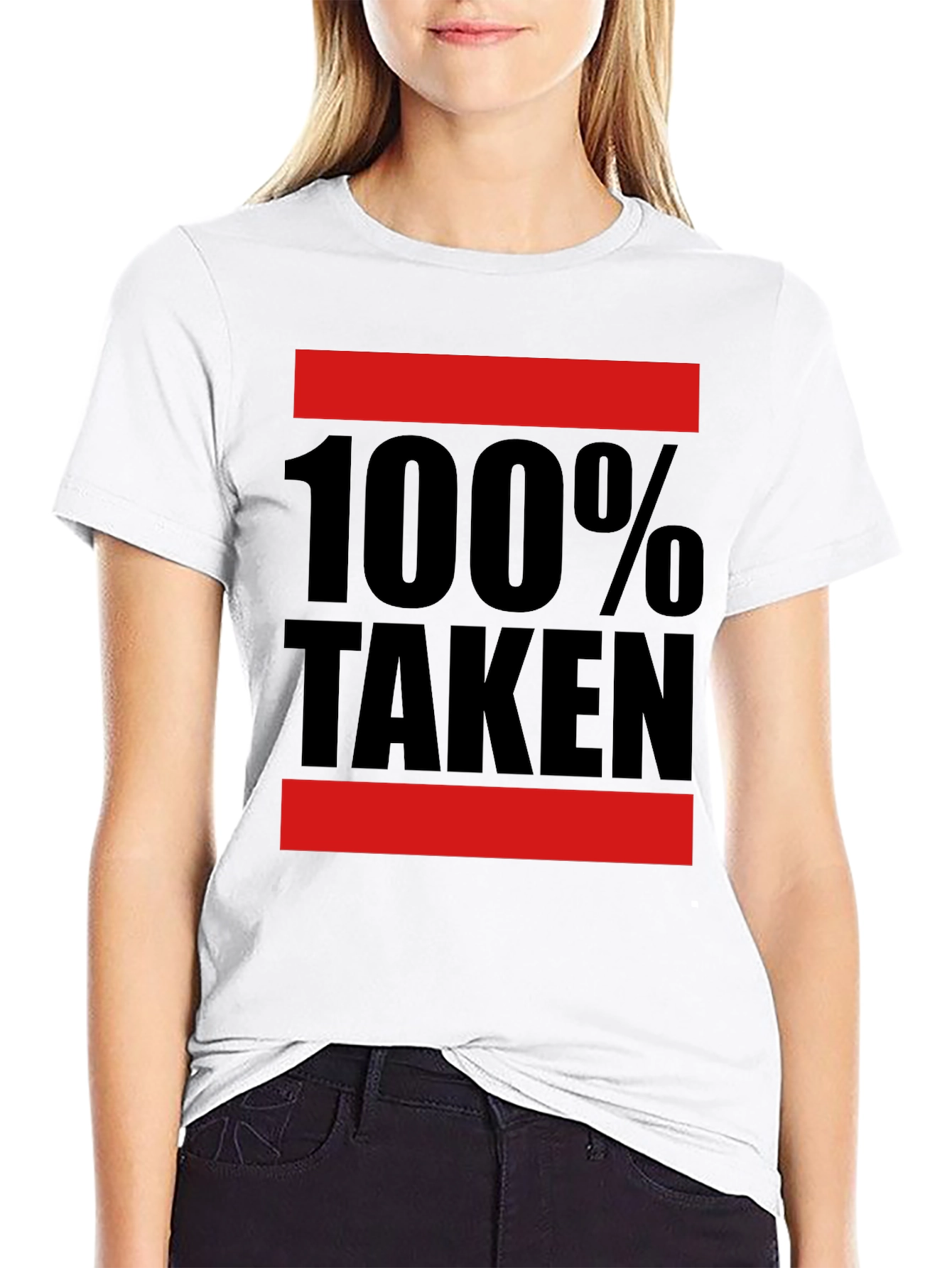 100% Taken Graphic T-Shirt - Black