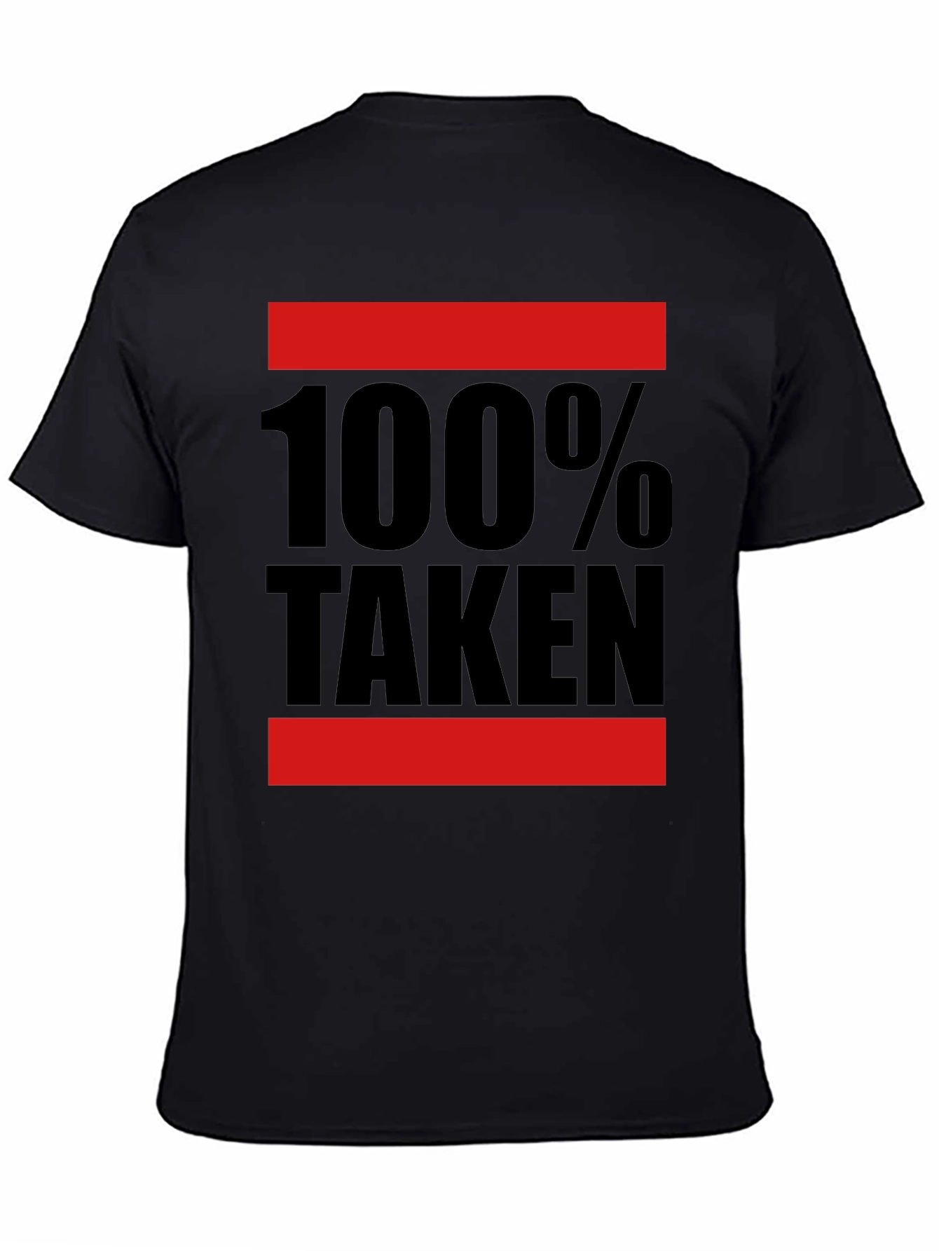 100% Taken Graphic T-Shirt - Black