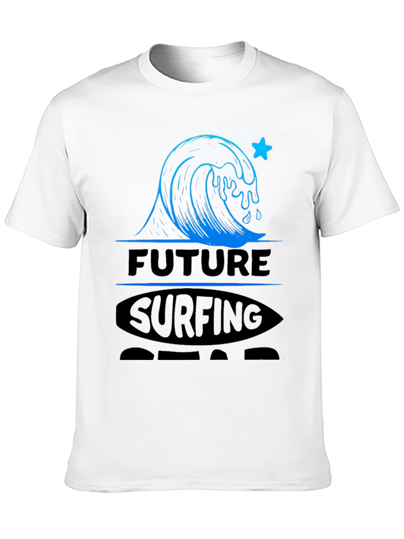 Future Surfing Star T-Shirt - Kids Surf Tee