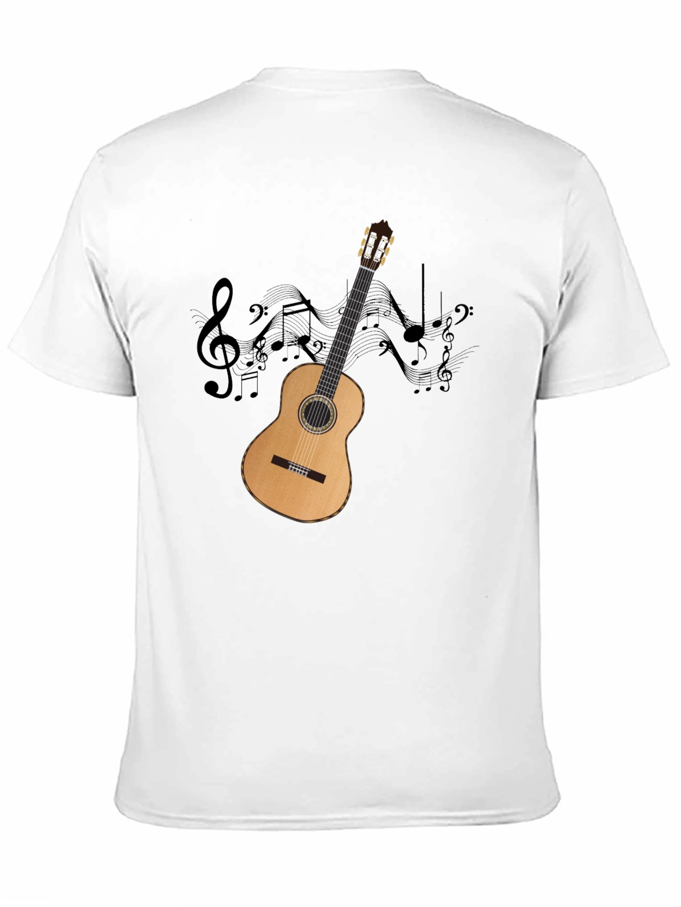 Acoustic Guitar Music T-Shirt
