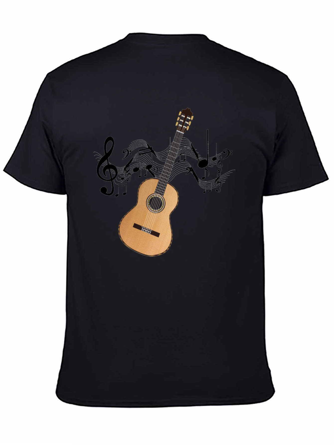 Acoustic Guitar Music T-Shirt