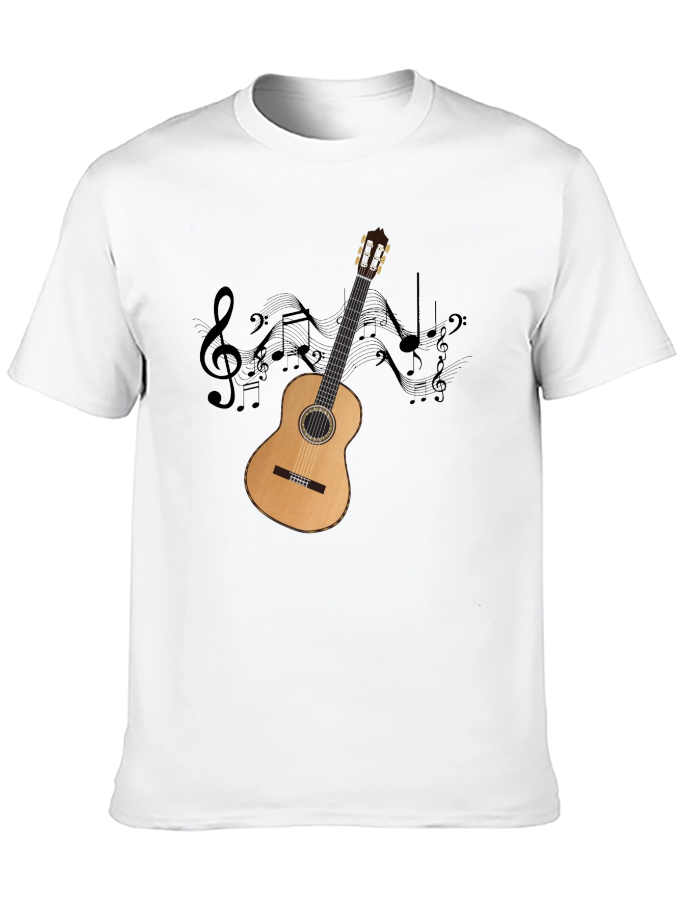 Acoustic Guitar Music T-Shirt