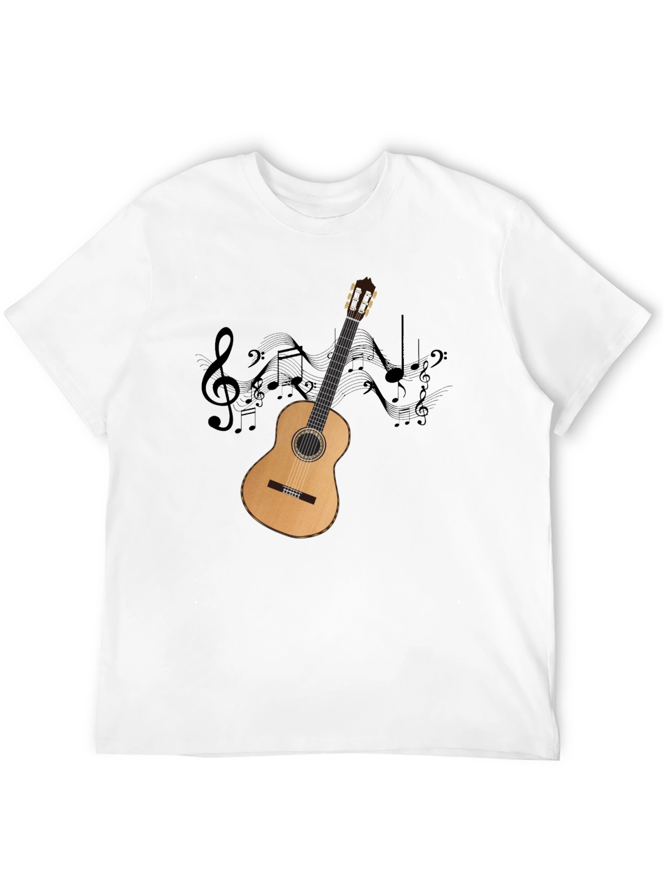 Acoustic Guitar Music T-Shirt