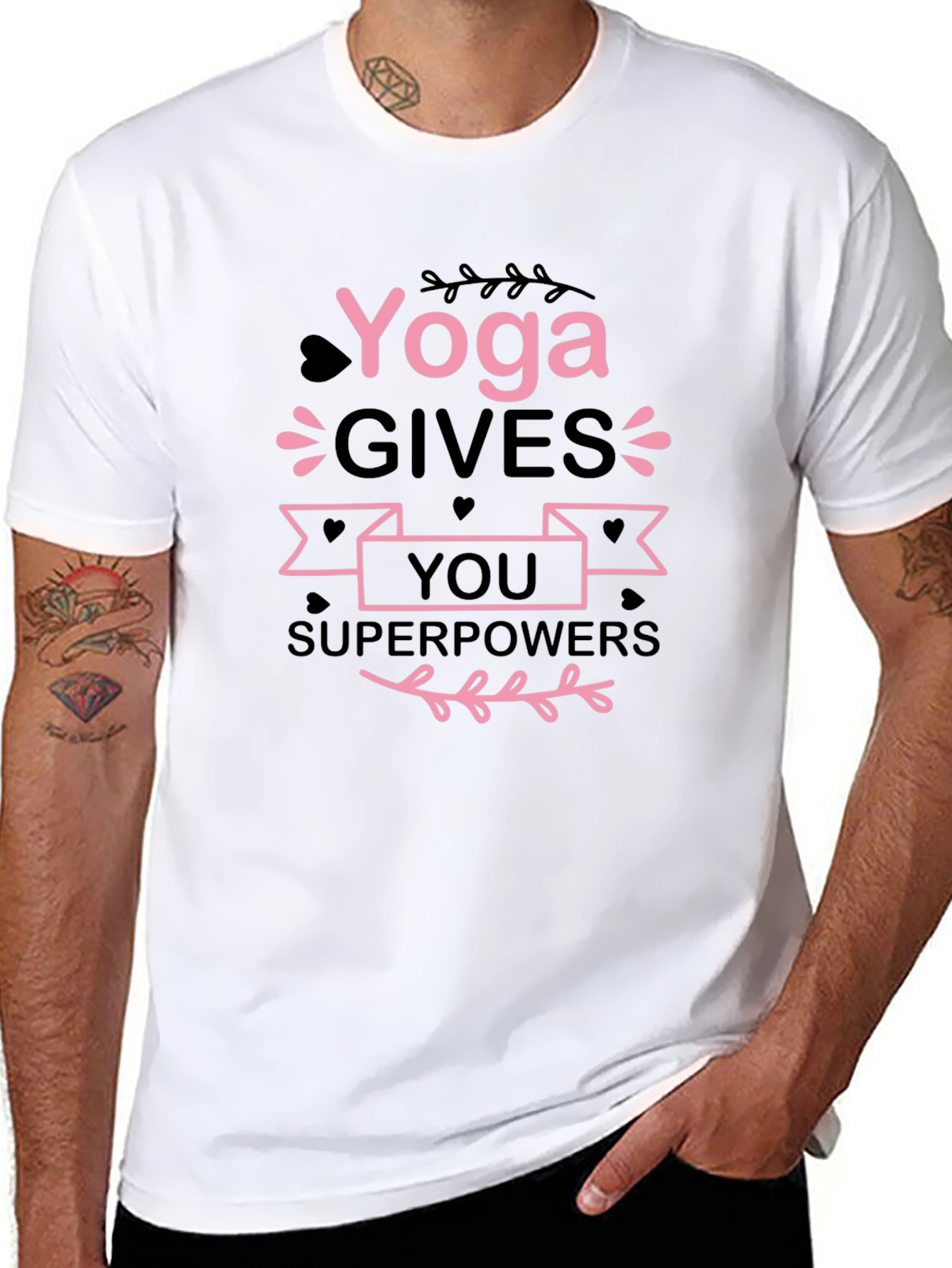 Yoga Gives You Superpowers Graphic Tee