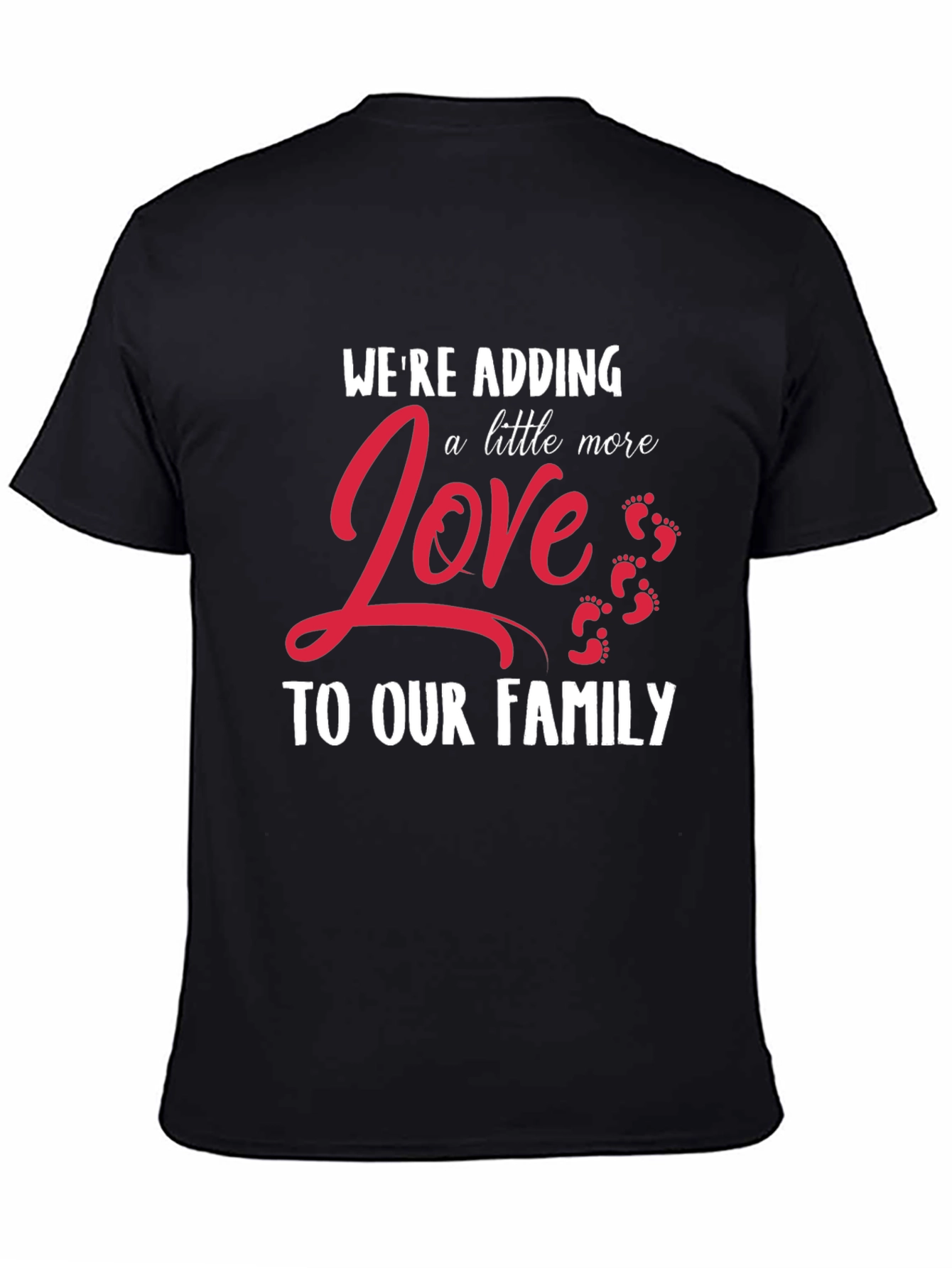 Adding Love Family Graphic Tee