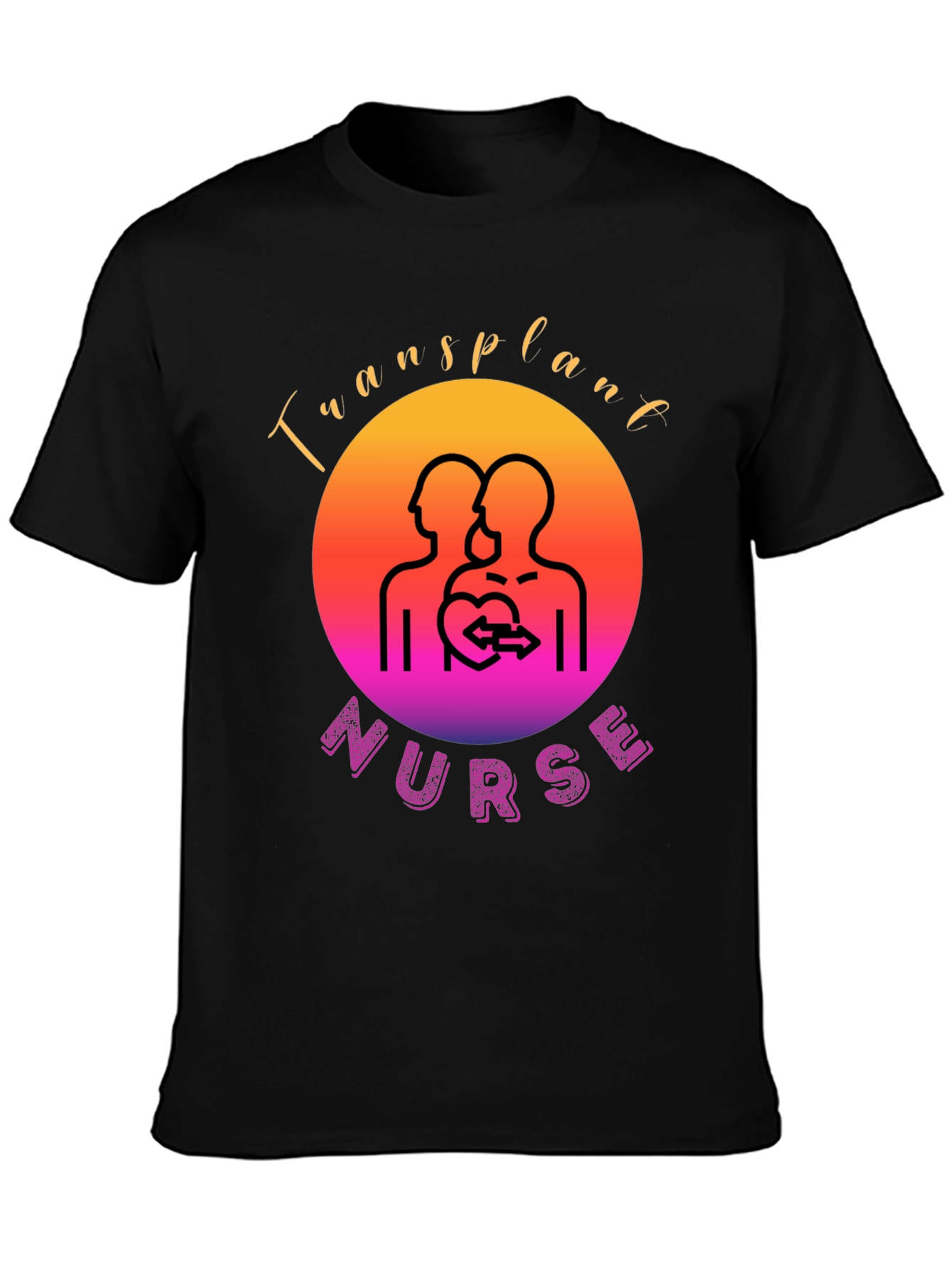 Transplant Nurse Graphic T-Shirt