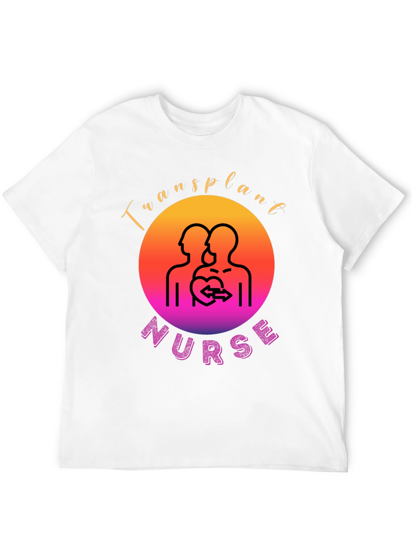 Transplant Nurse Graphic T-Shirt