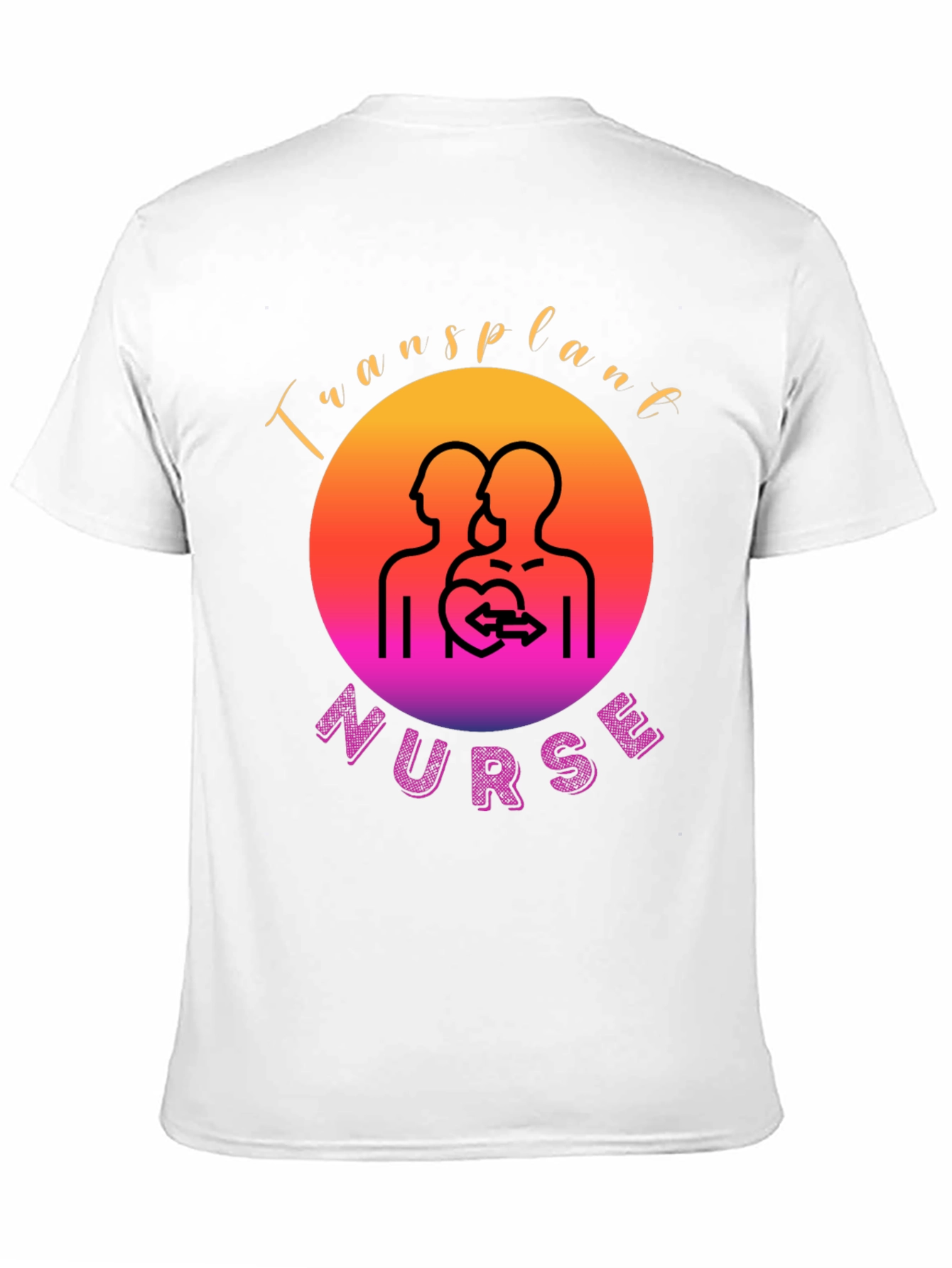 Transplant Nurse Graphic T-Shirt