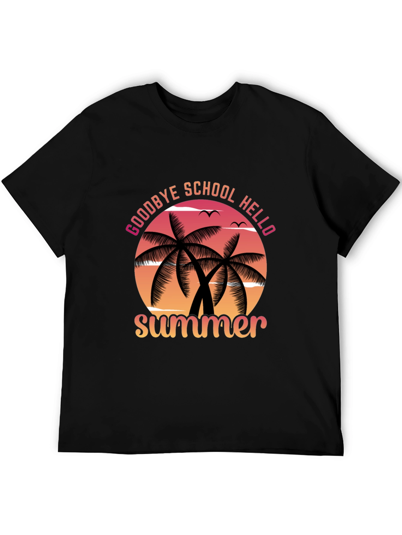 Goodbye School Hello Summer Graphic Tee