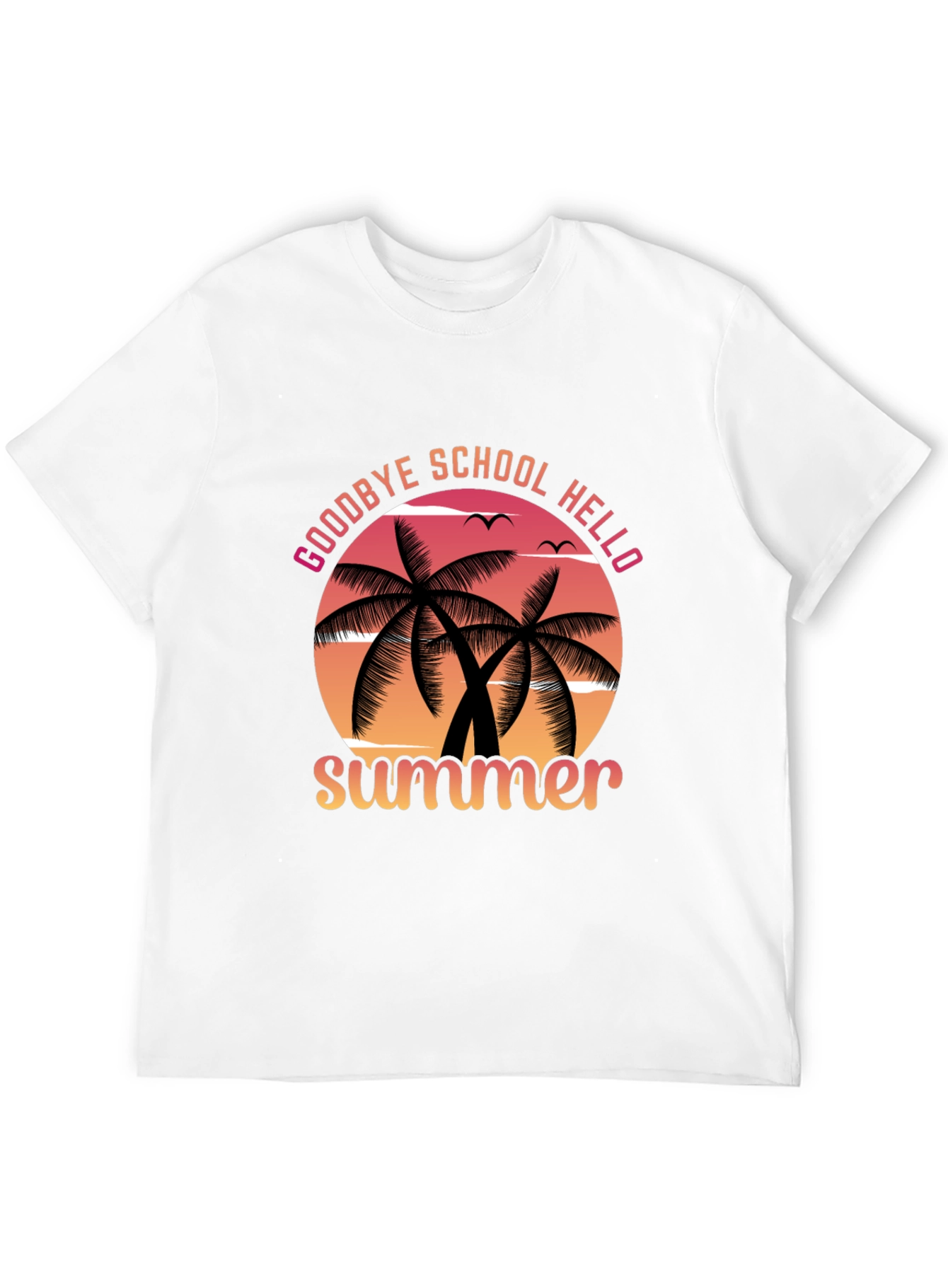 Goodbye School Hello Summer Graphic Tee