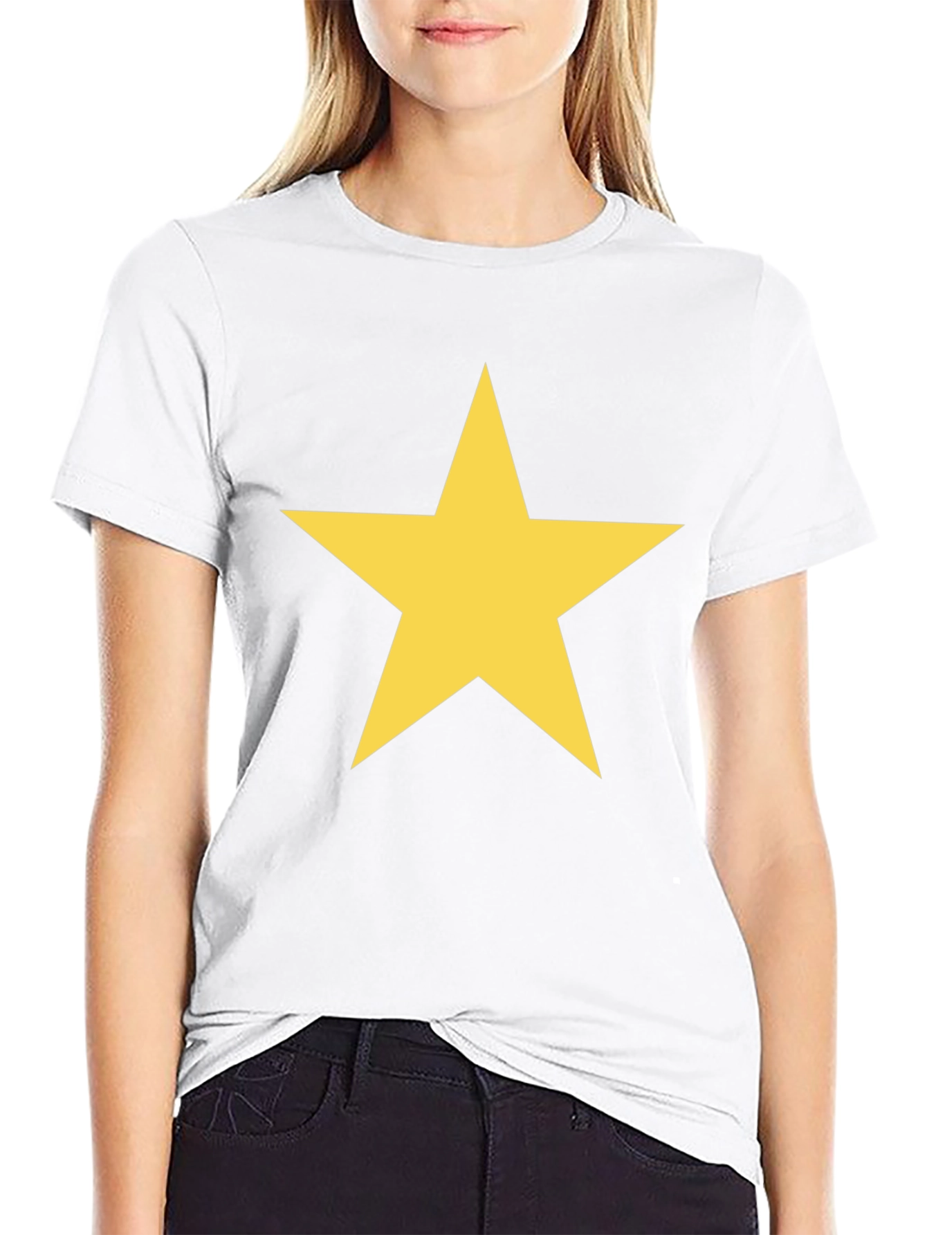 Bold Star Graphic Tee - Modern Casual Wear
