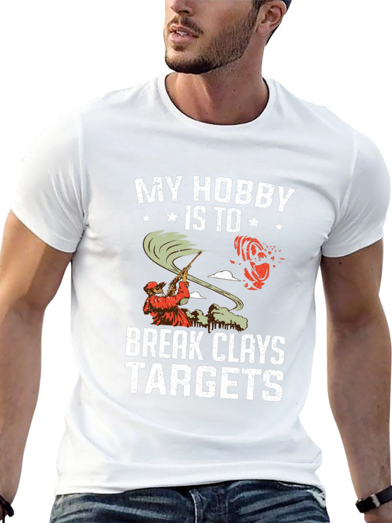 My Hobby is to Break Clays Targets T-Shirt