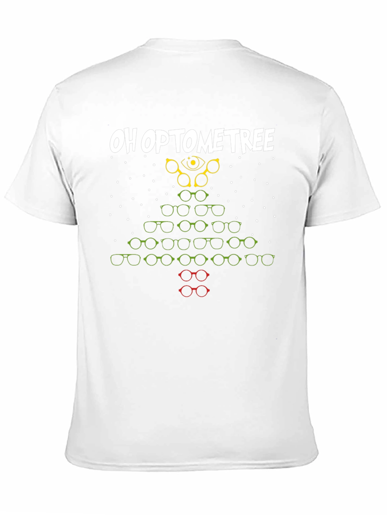 Oh Optometree T-Shirt - Eye Exam Christmas Tee