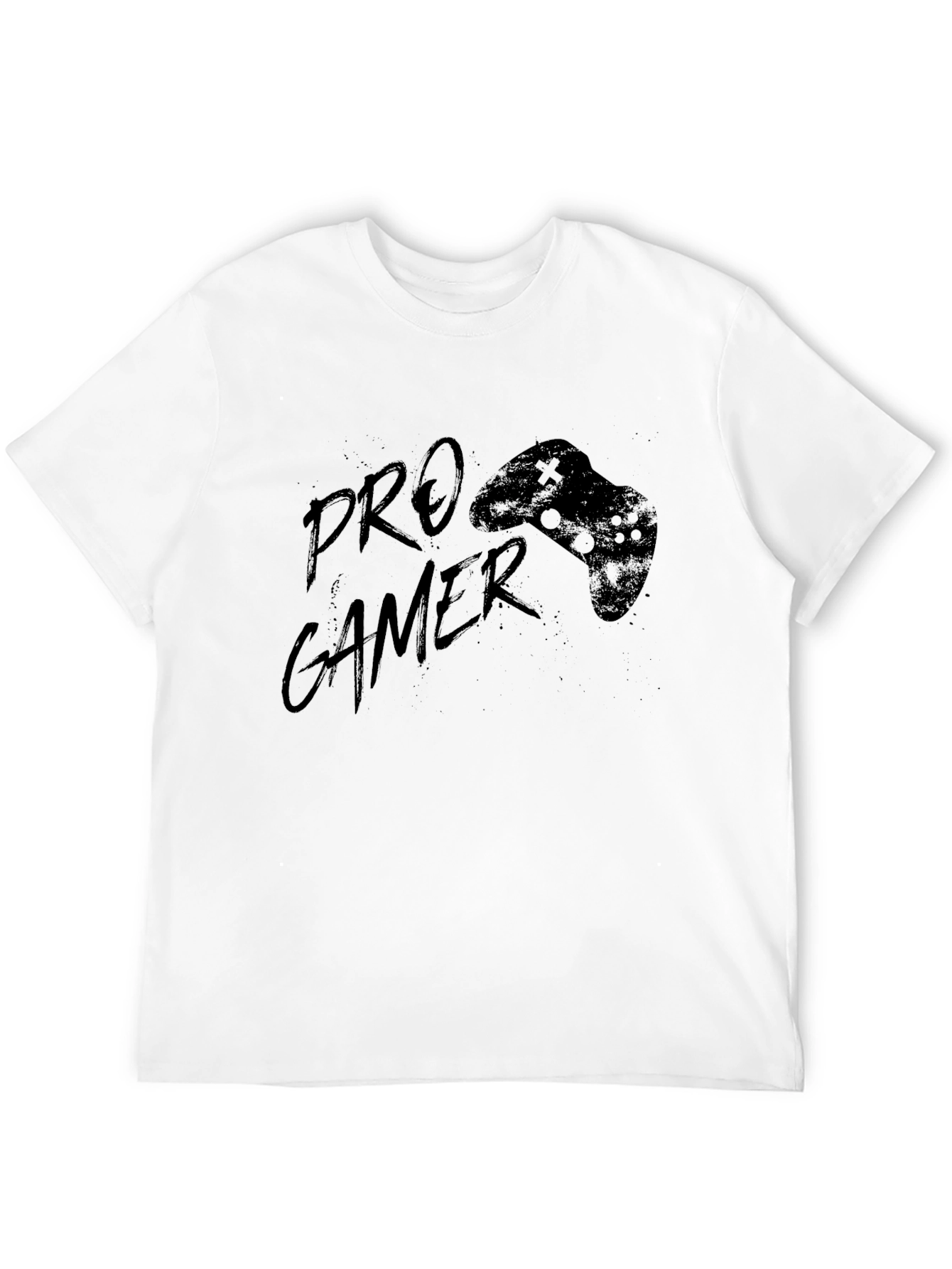 Pro Gamer Black T-Shirt - Controller Graphic
